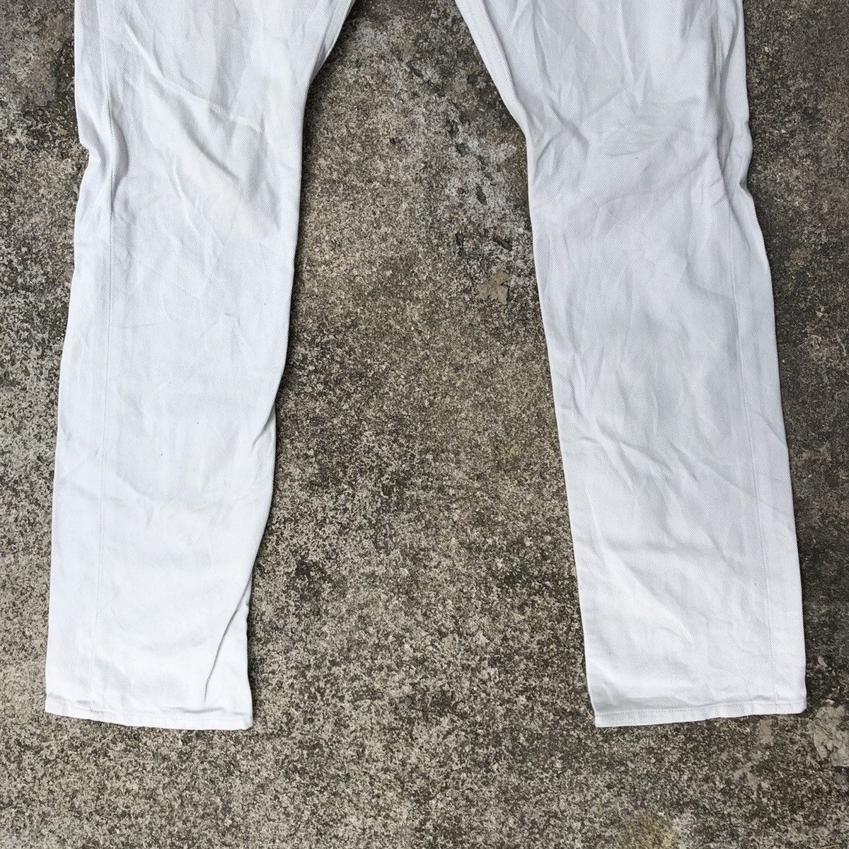 Japanese Brand × Nonnative 🔥Rare🔥🇯🇵Vintage Nonnative White Slim Fit Denim Jeans Size US 32 / EU 48 - 4 Thumbnail