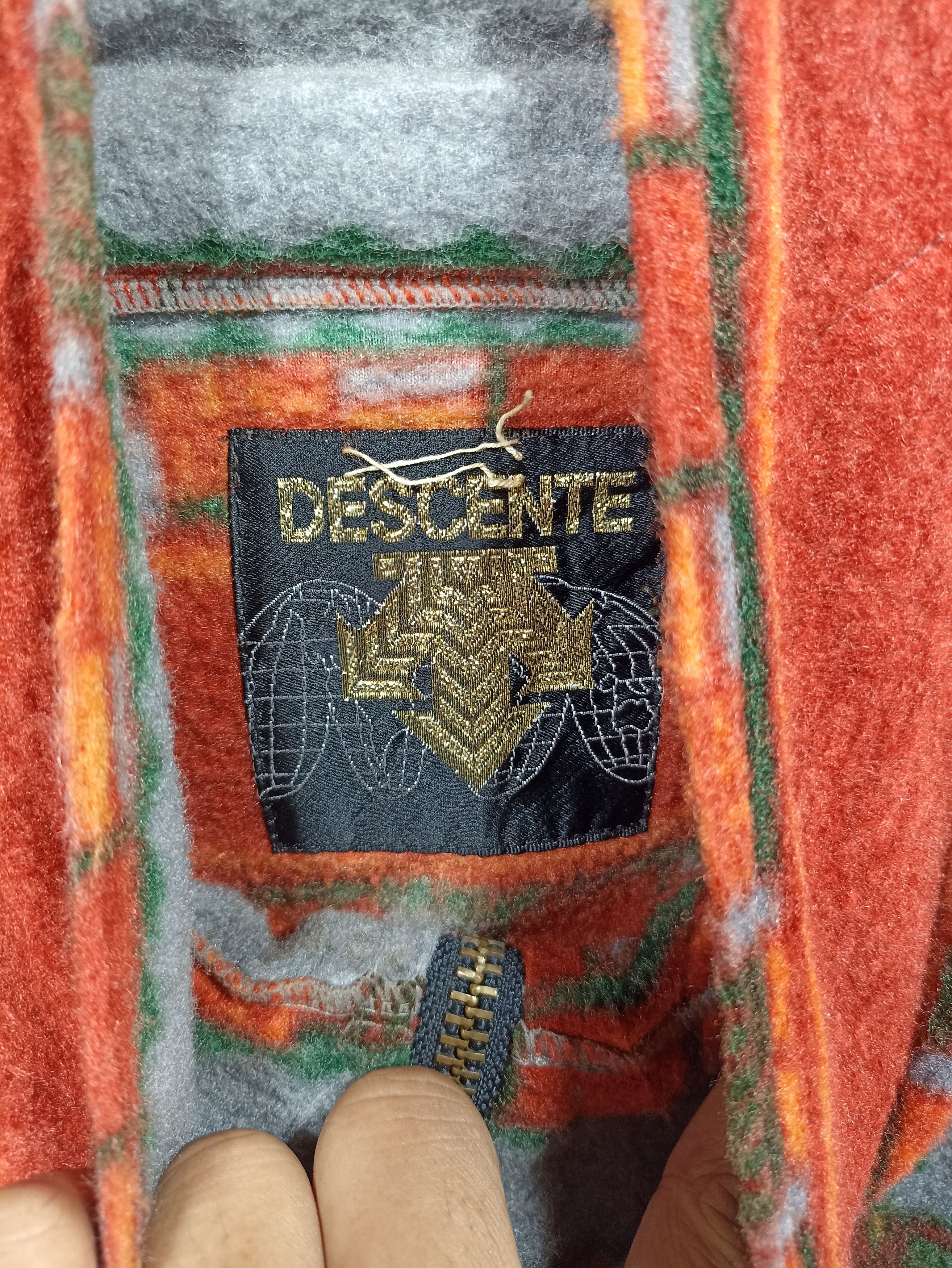 Japanese Brand × Vintage Vintage Descente Fleece Printed Sweatshirts Size US L / EU 52-54 / 3 - 5 Thumbnail