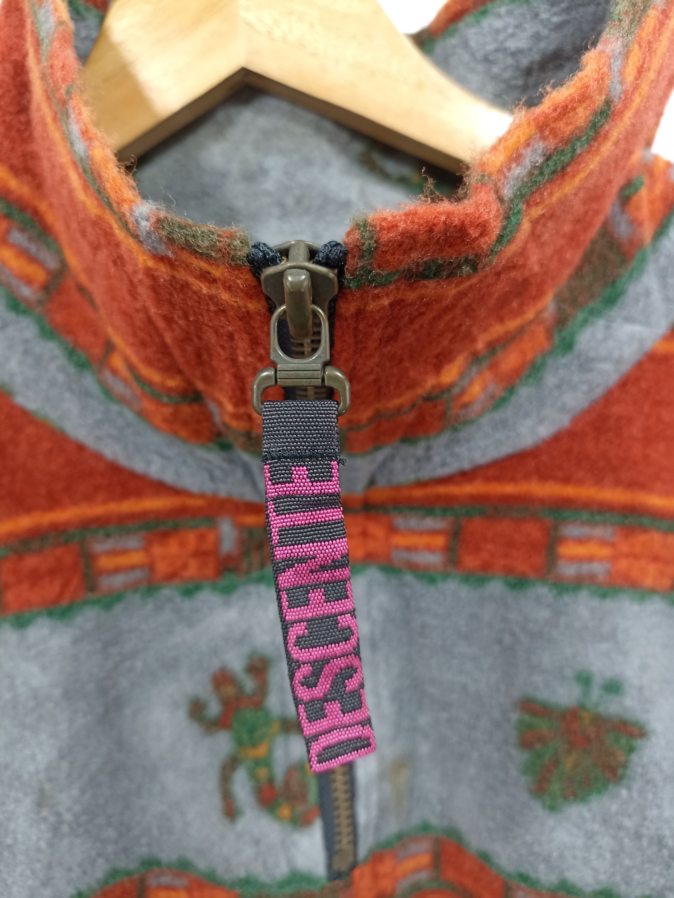 Japanese Brand × Vintage Vintage Descente Fleece Printed Sweatshirts Size US L / EU 52-54 / 3 - 3 Thumbnail