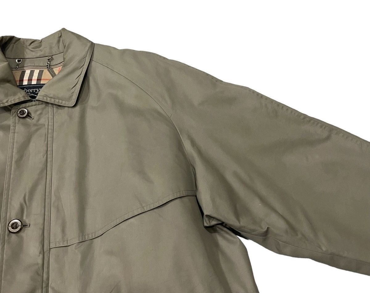 Burberry Vintage Burberry Prorsum Novacheck Lining Overcoat Jacket Size US L / EU 52-54 / 3 - 3 Thumbnail