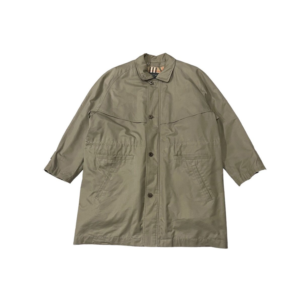 Burberry Vintage Burberry Prorsum Novacheck Lining Overcoat Jacket Size US L / EU 52-54 / 3 - 2 Thumbnail