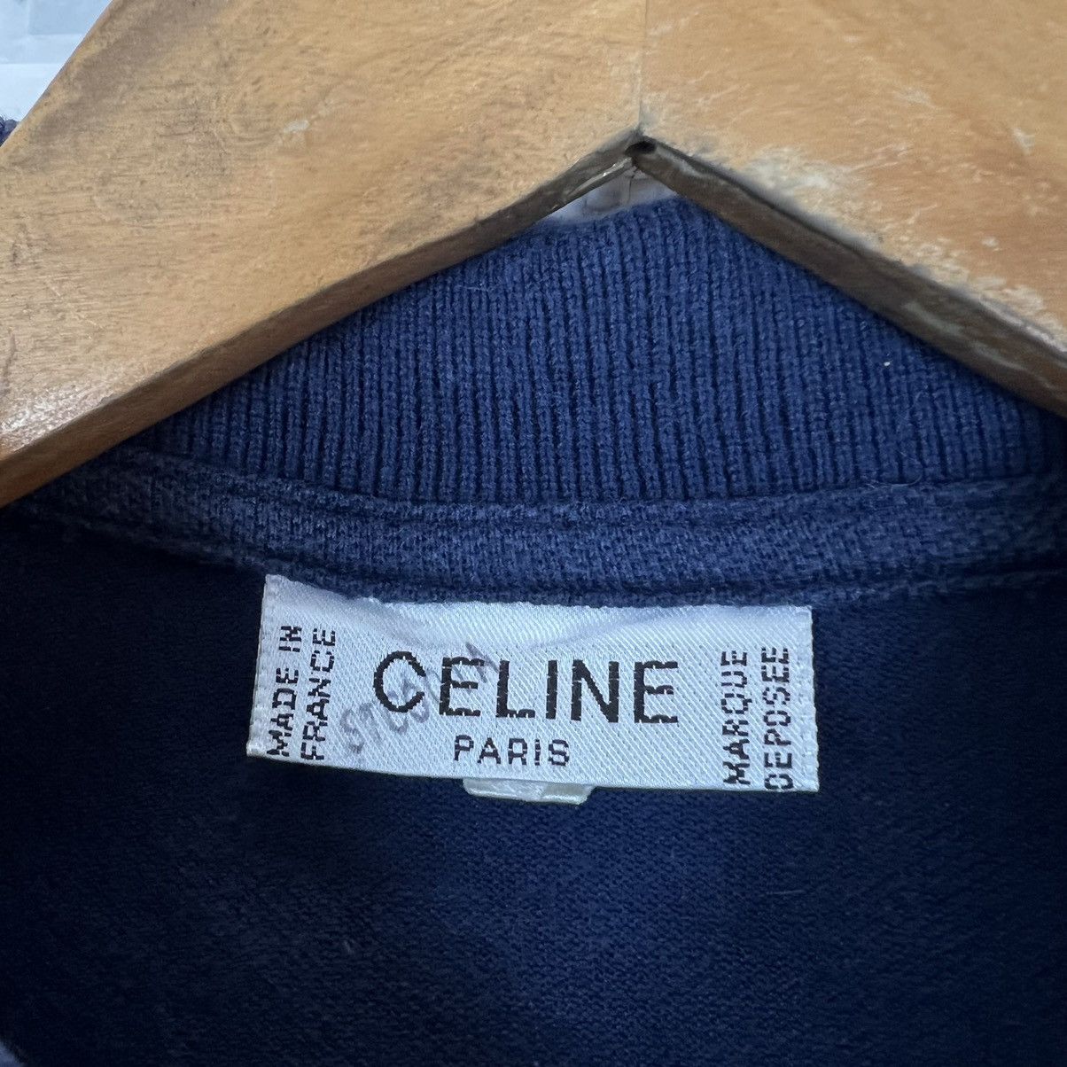 Celine POLO COLLAR CELINE MADE IN FRANCE Size US S / EU 44-46 / 1 - 6 Thumbnail