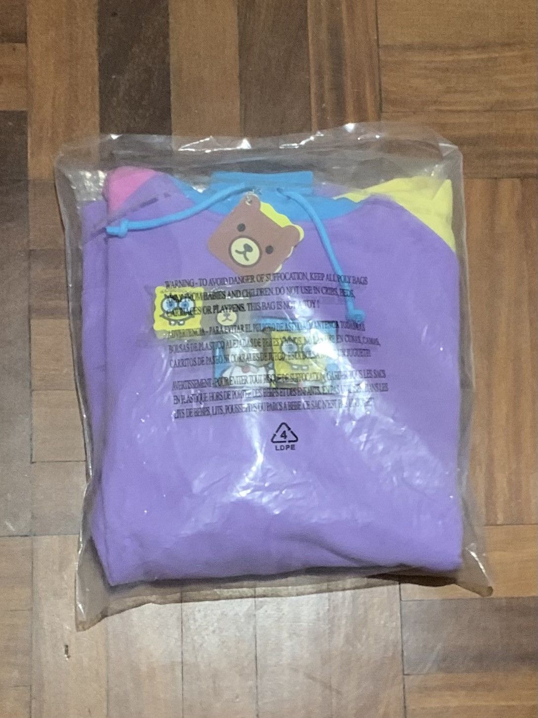 Teddy bear spongebob hoodie hotsell