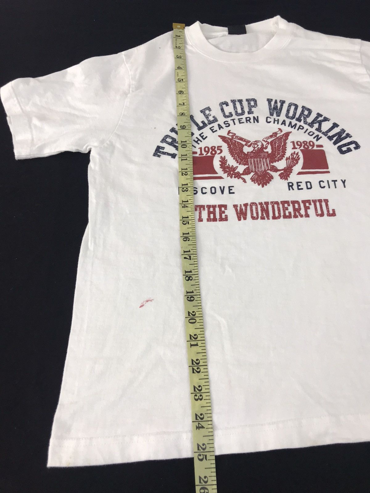 Element Vintage Element Triple Cup Working The Wonderful T-shirt Size M / US 6-8 / IT 42-44 - 9 Thumbnail