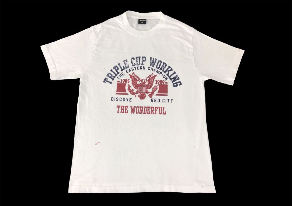 Vintage Element Triple Cup Working The Wonderful T-shirt