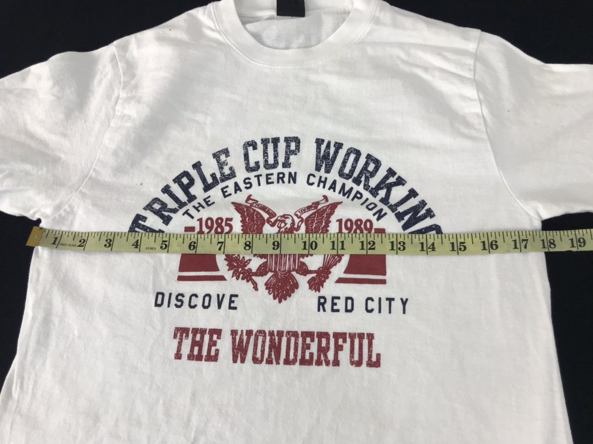 Element Vintage Element Triple Cup Working The Wonderful T-shirt Size M / US 6-8 / IT 42-44 - 8 Thumbnail