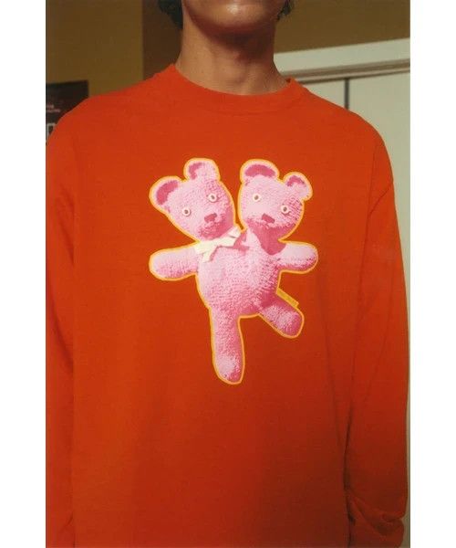 Marc Jacobs "Double-Headed Teddy" Long Sleeve Tee Size US L / EU 52-54 / 3 - 2 Thumbnail