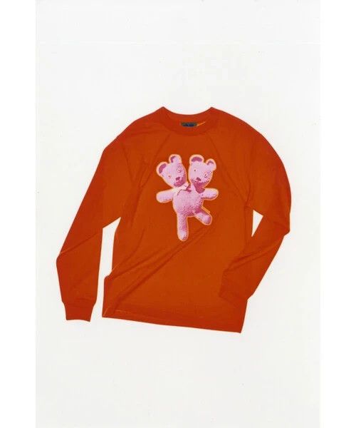 Marc Jacobs "Double-Headed Teddy" Long Sleeve Tee Size US L / EU 52-54 / 3 - 1 Thumbnail
