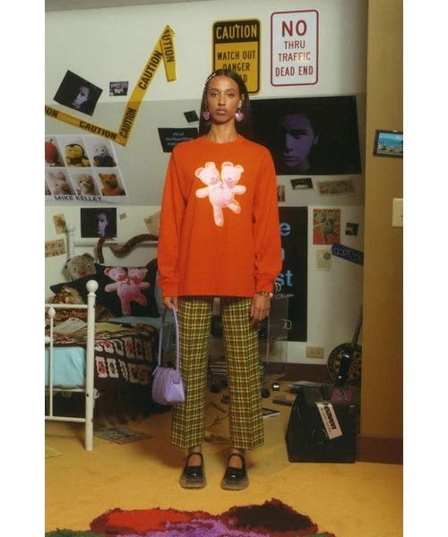 Marc Jacobs "Double-Headed Teddy" Long Sleeve Tee Size US L / EU 52-54 / 3 - 5 Thumbnail