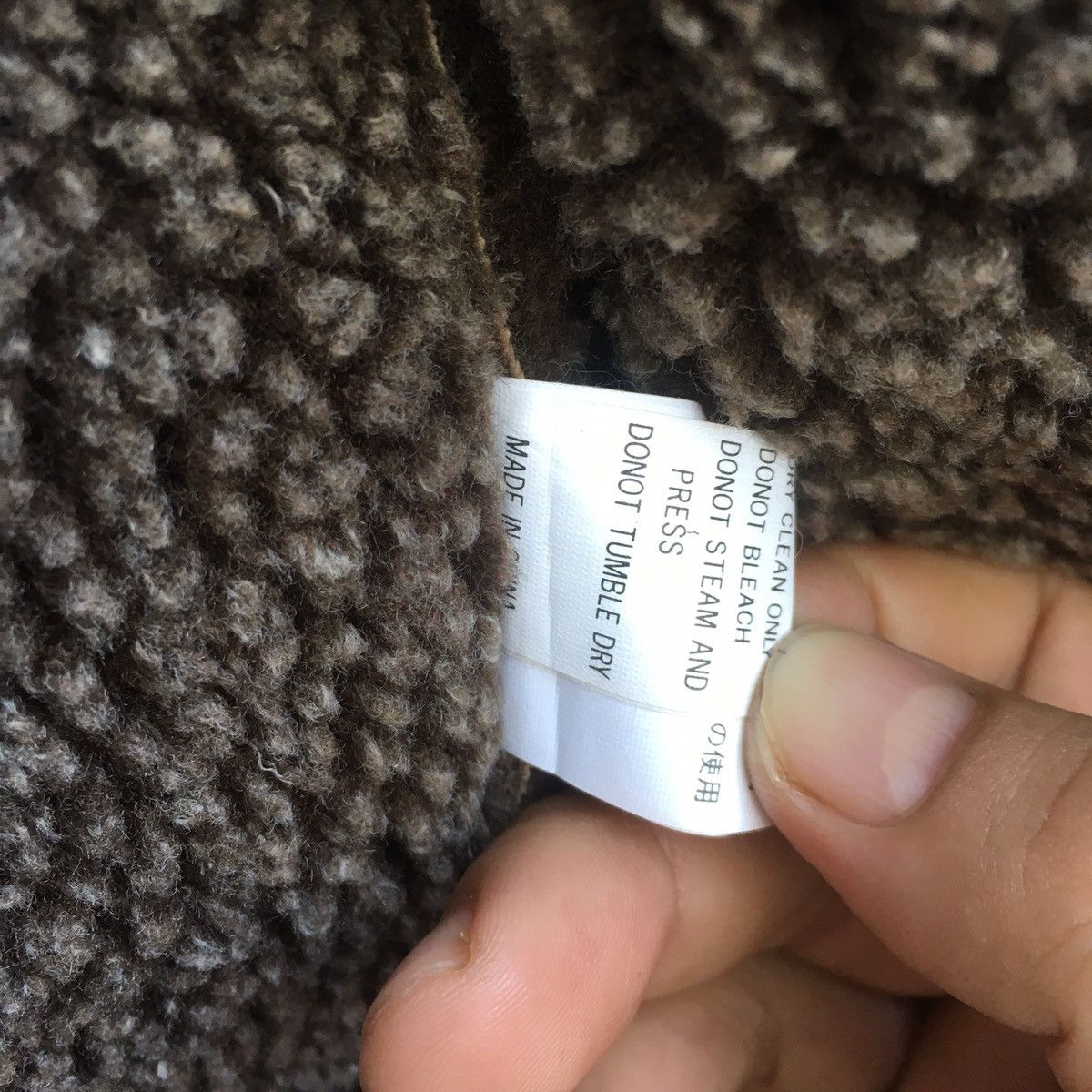 Japanese Brand Japanese Brand Outdoor Sherpa Shearling Jacket Size US L / EU 52-54 / 3 - 9 Thumbnail