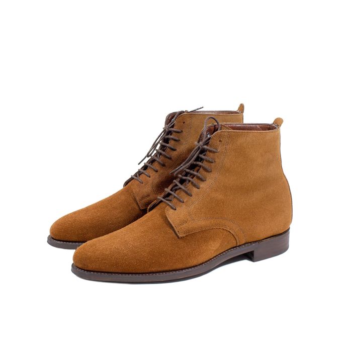 Cheaney 425$ CHEANEY Sutton Suede Derby Boot in Brown | Grailed