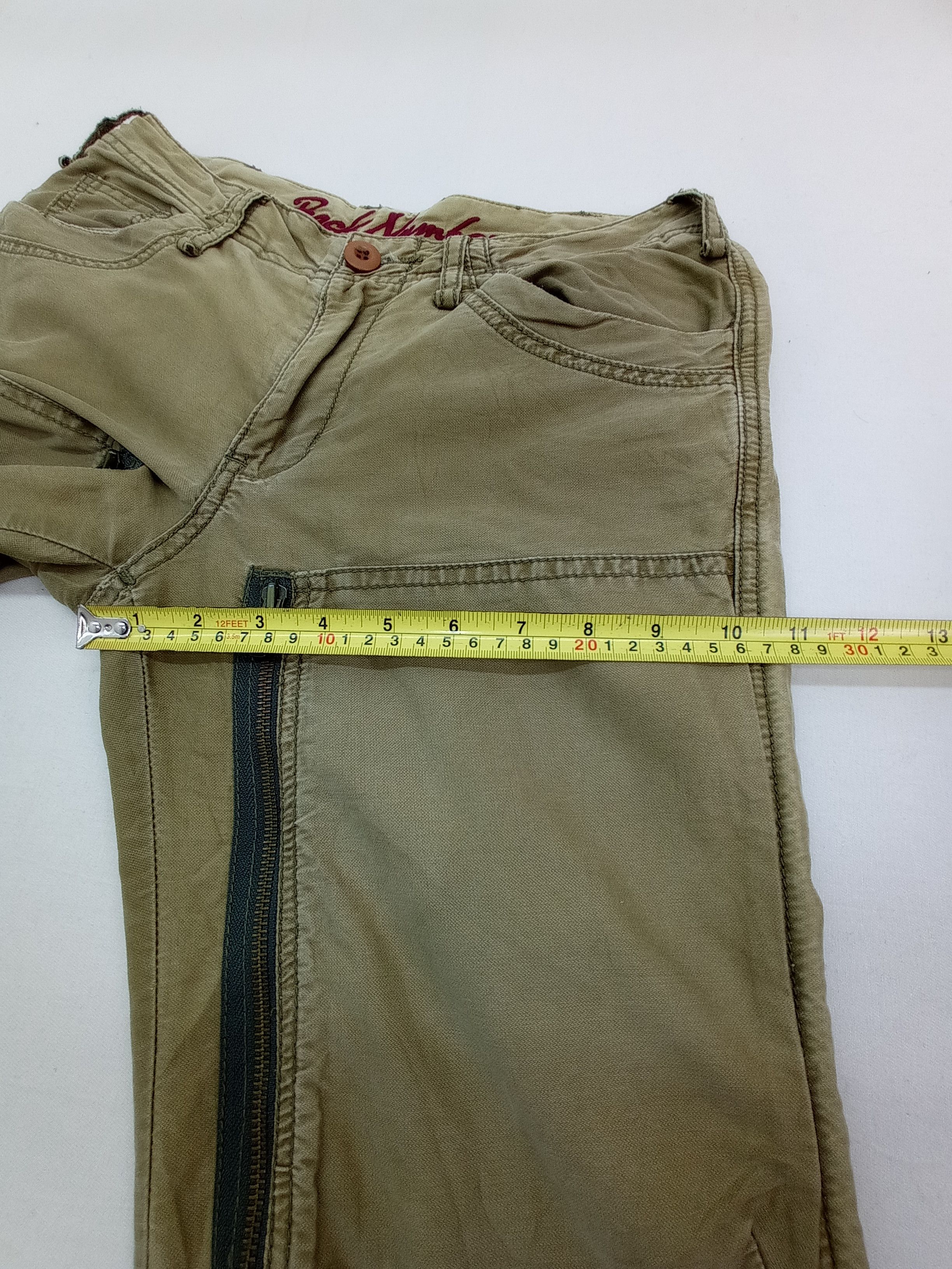 Other 🔥Back Number Zipper Front Pocket Pants Size US 28 / EU 44 - 22 Thumbnail