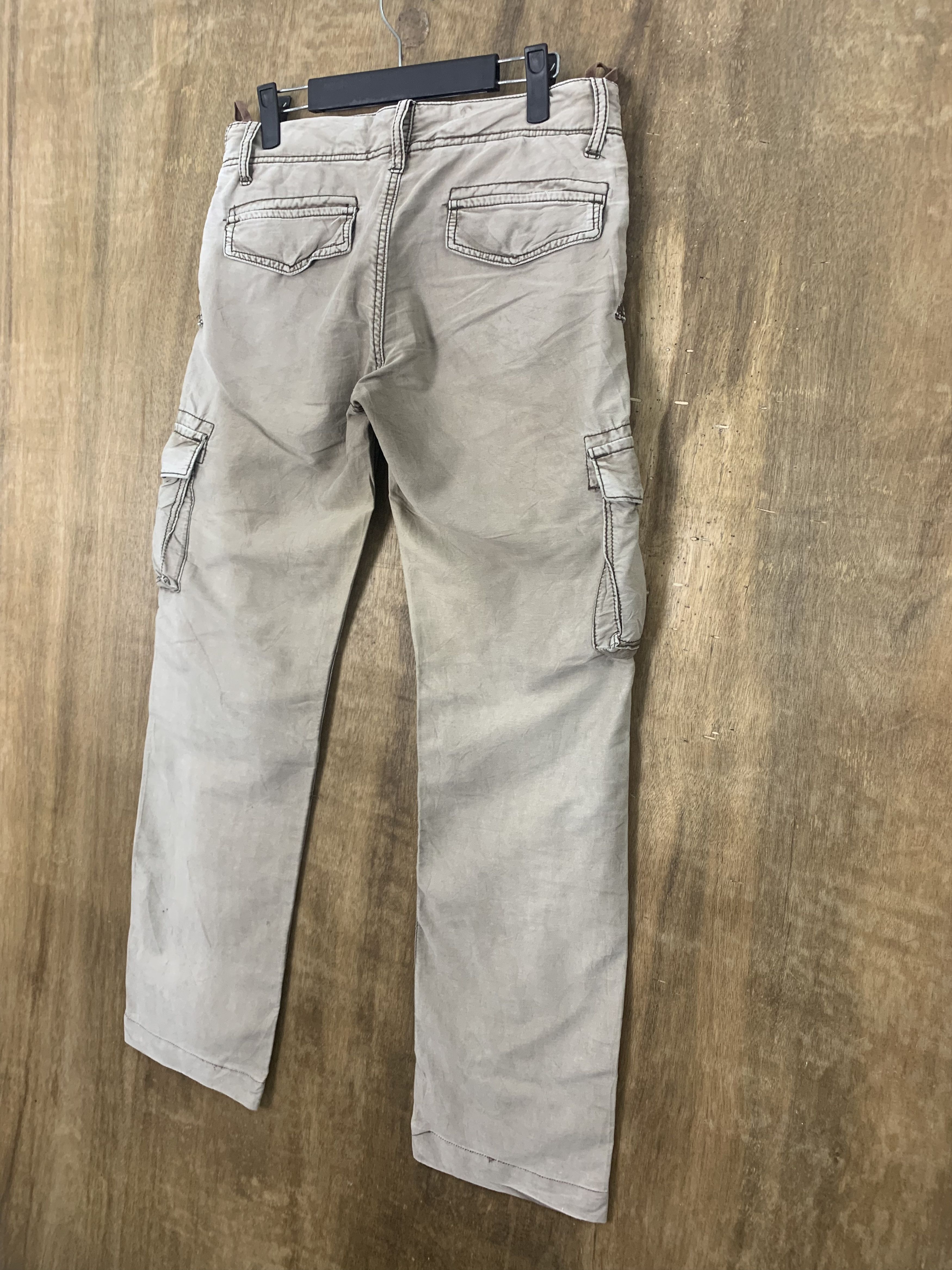 Japanese Brand Cargo Pants Honeysuckle Rose Vintage Mulitpocket Faded Size US 29 - 9 Thumbnail