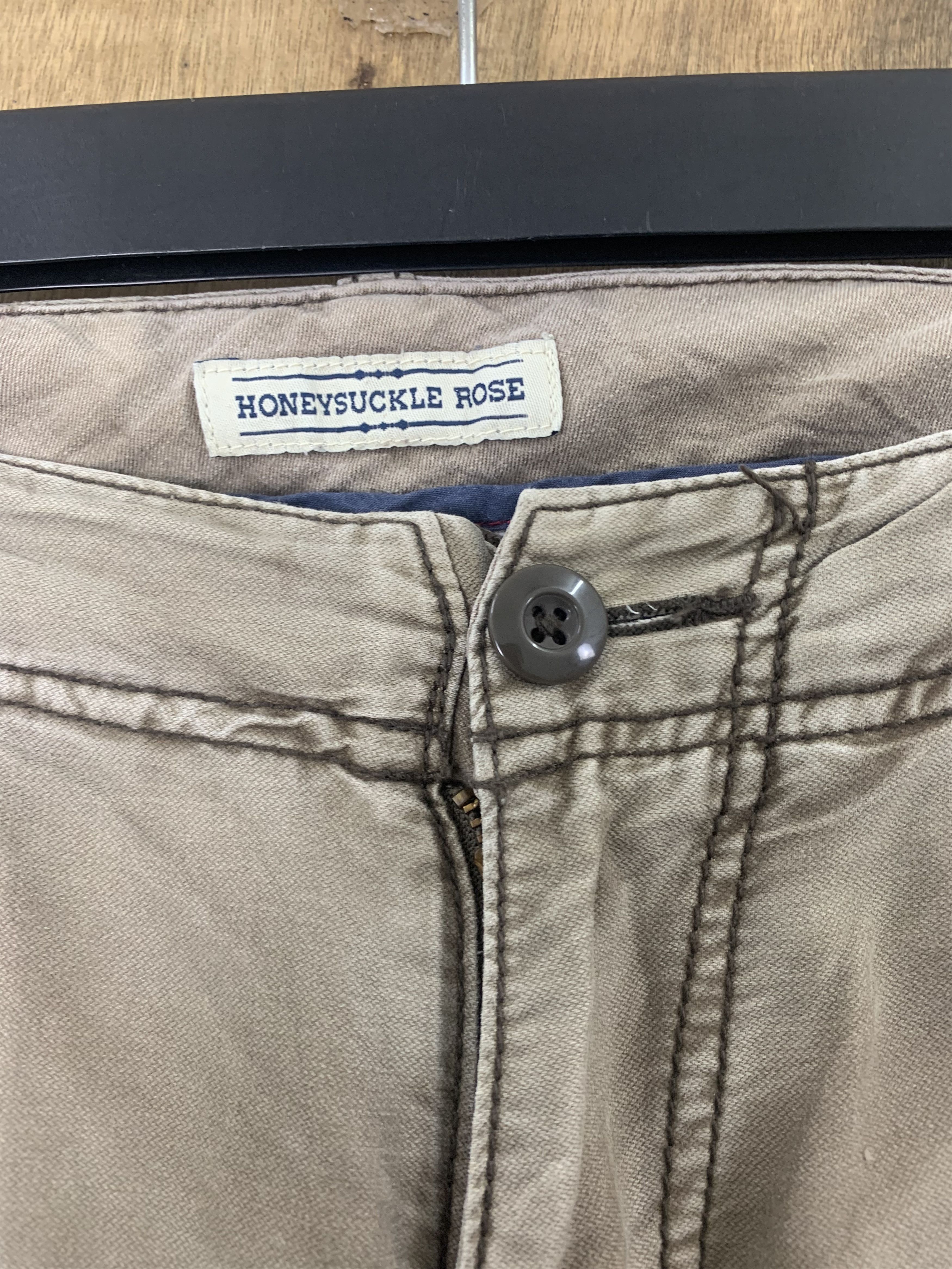 Japanese Brand Cargo Pants Honeysuckle Rose Vintage Mulitpocket Faded Size US 29 - 11 Thumbnail
