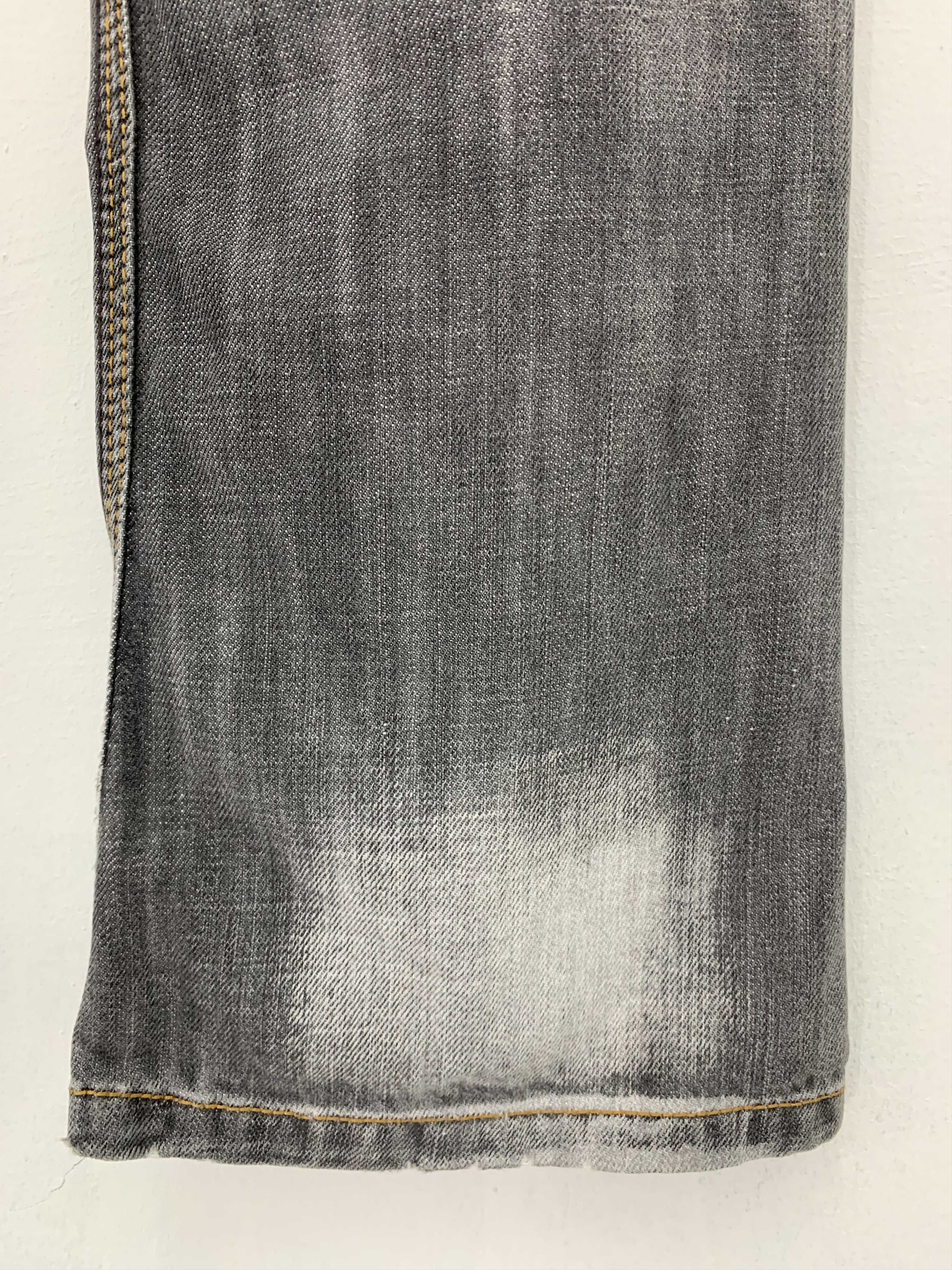 HIDEAWAYS Denim HIDEWAYS NICOLE Biker Faded Grey Multipocket Pants Size US 29 - 17 Thumbnail