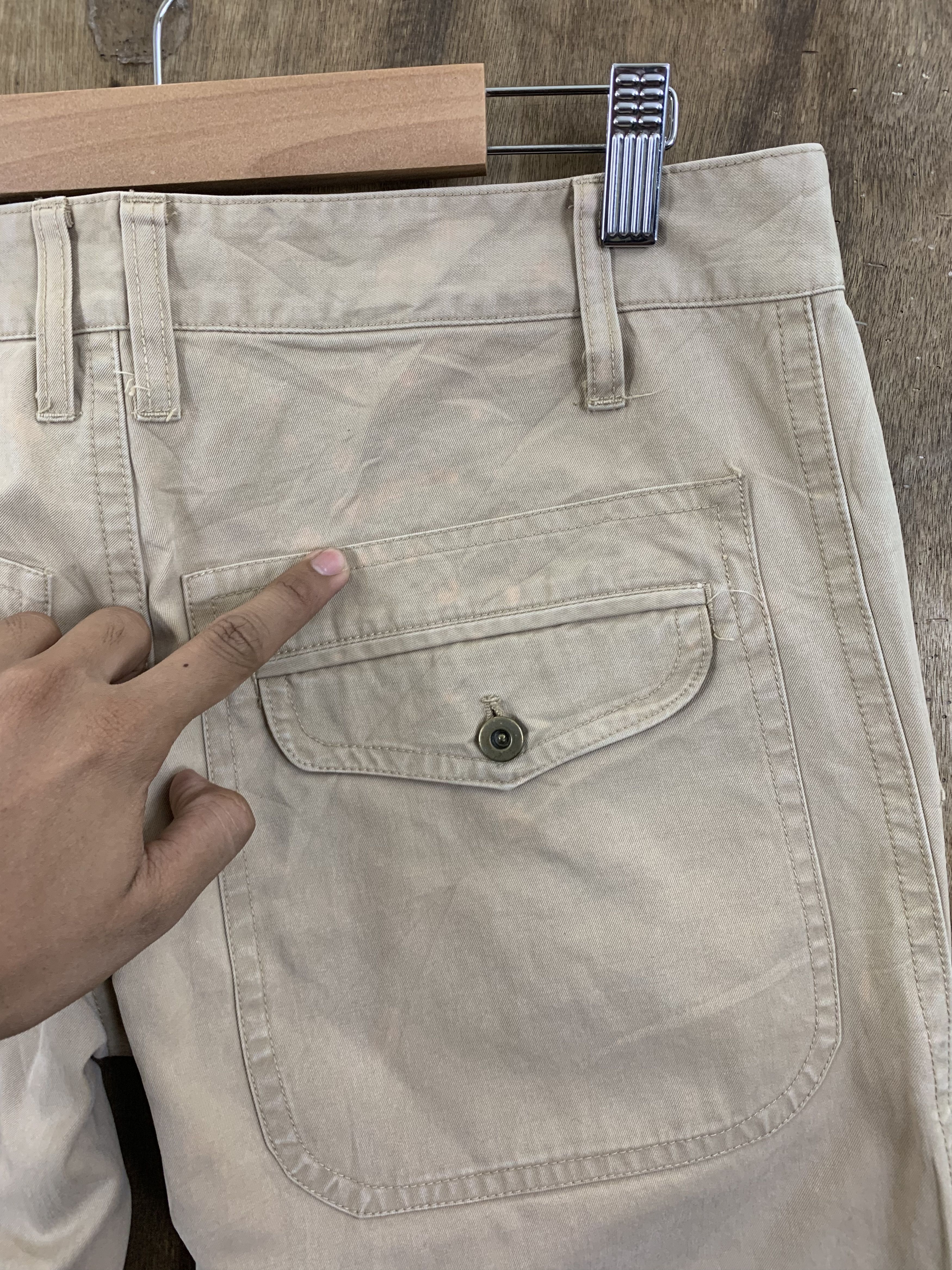 If Six Was Nine Genetic Manipulation Cargo Pants Double Knee Multipocket Size US 31 - 13 Thumbnail