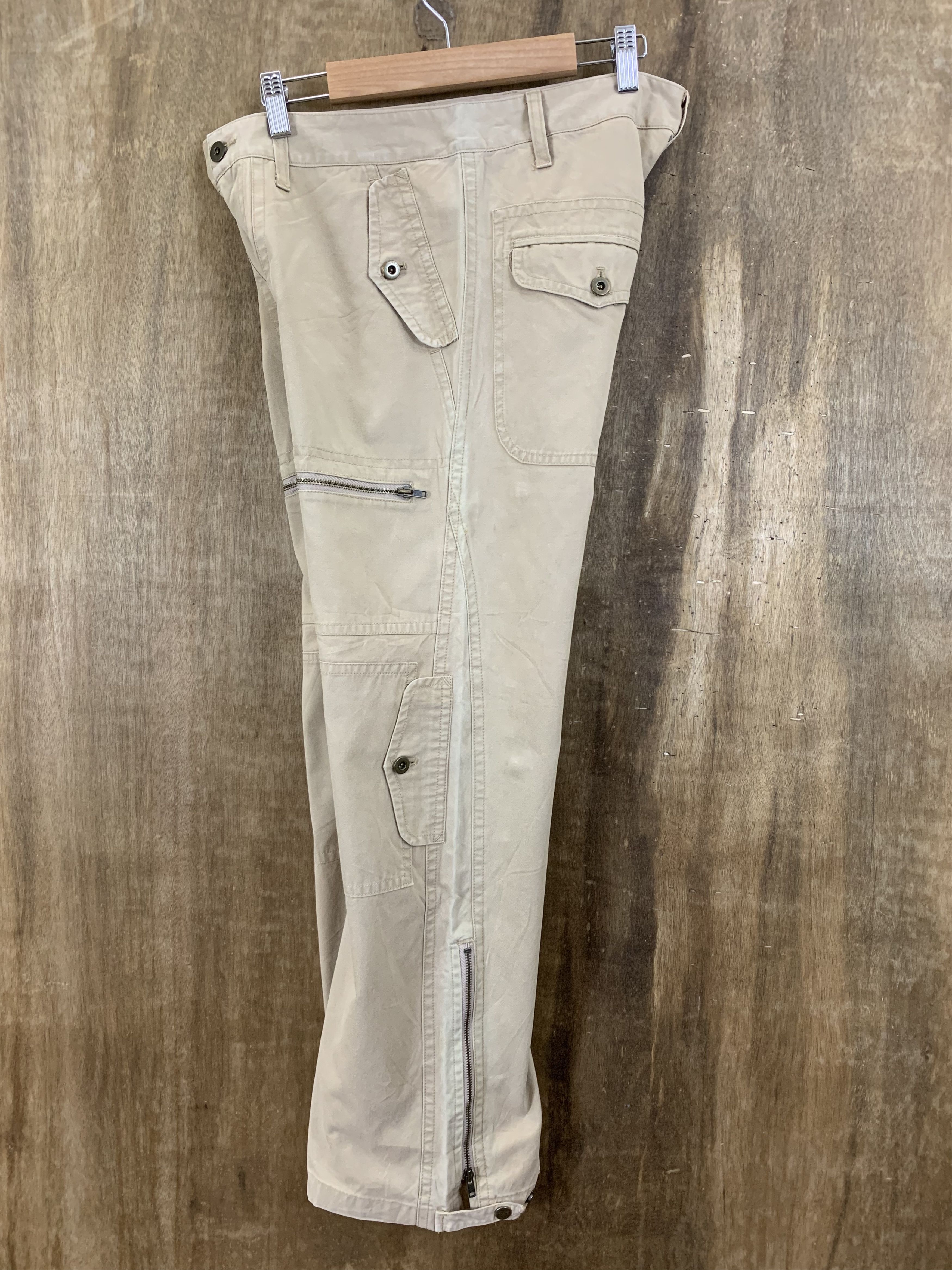 If Six Was Nine Genetic Manipulation Cargo Pants Double Knee Multipocket Size US 31 - 17 Thumbnail