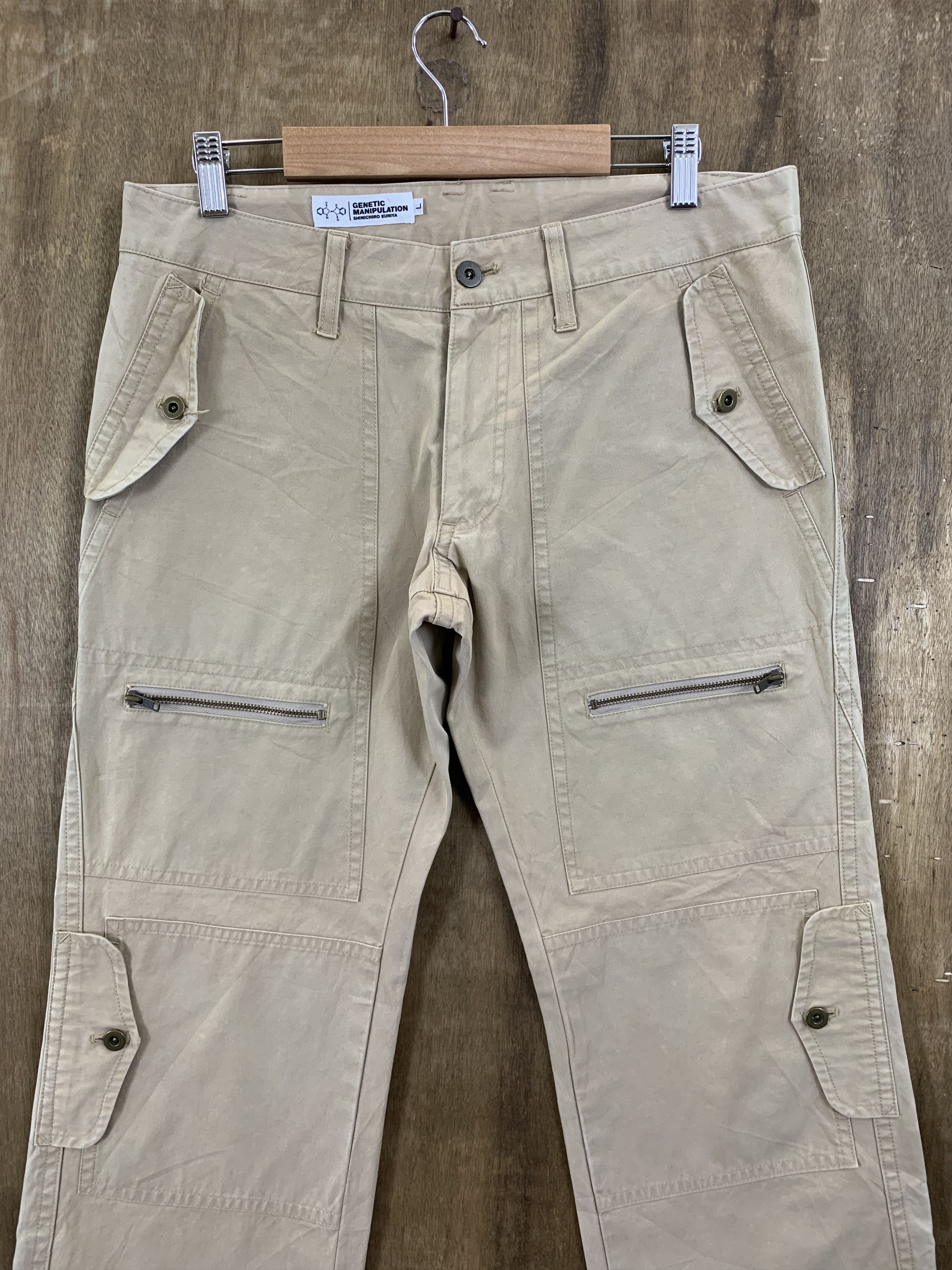If Six Was Nine Genetic Manipulation Cargo Pants Double Knee Multipocket Size US 31 - 3 Thumbnail