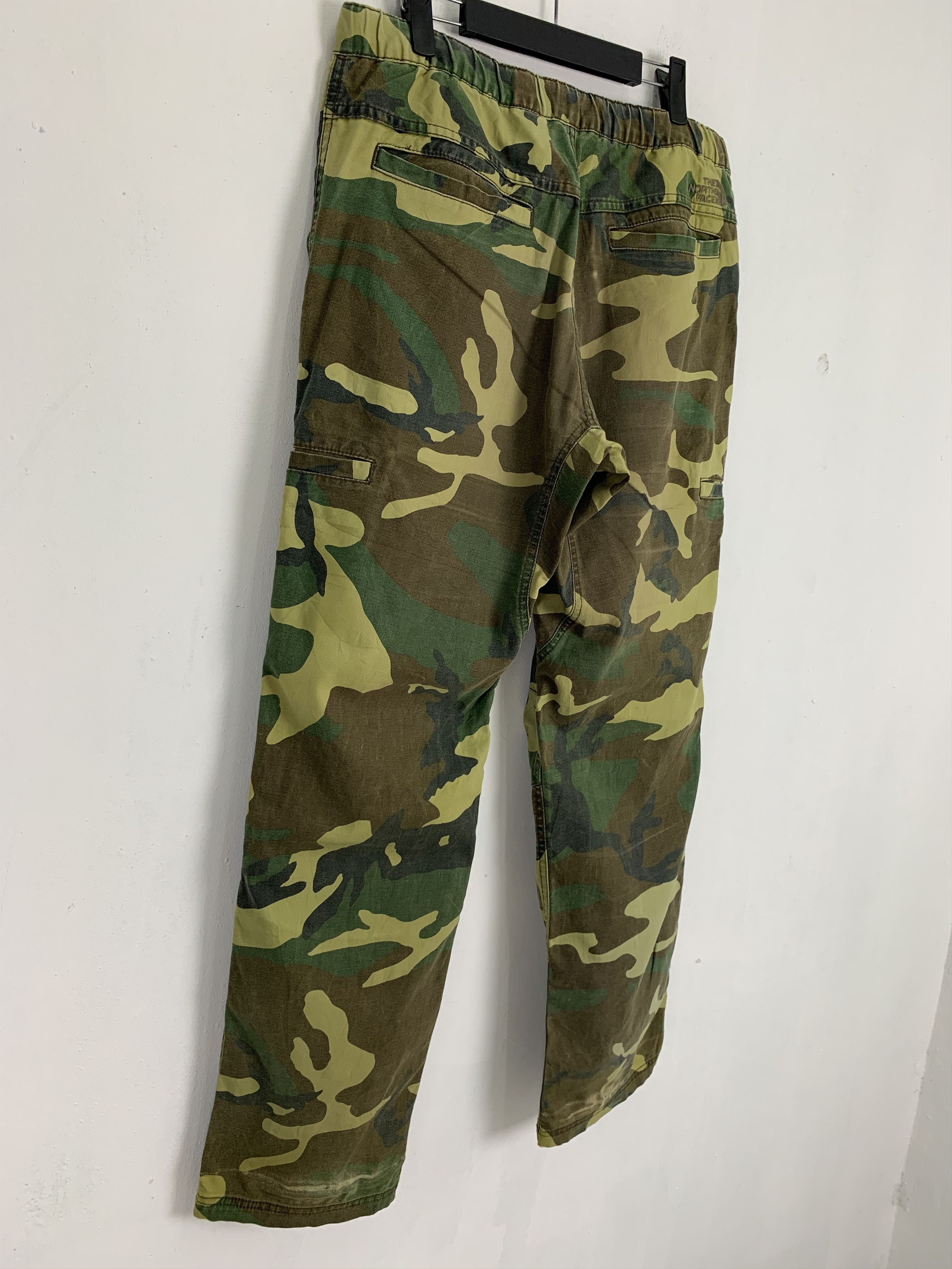 Japanese Brand 💥The North Face💥Cargo Pant Multipocket Army Military Vtg Size US 31 - 18 Thumbnail