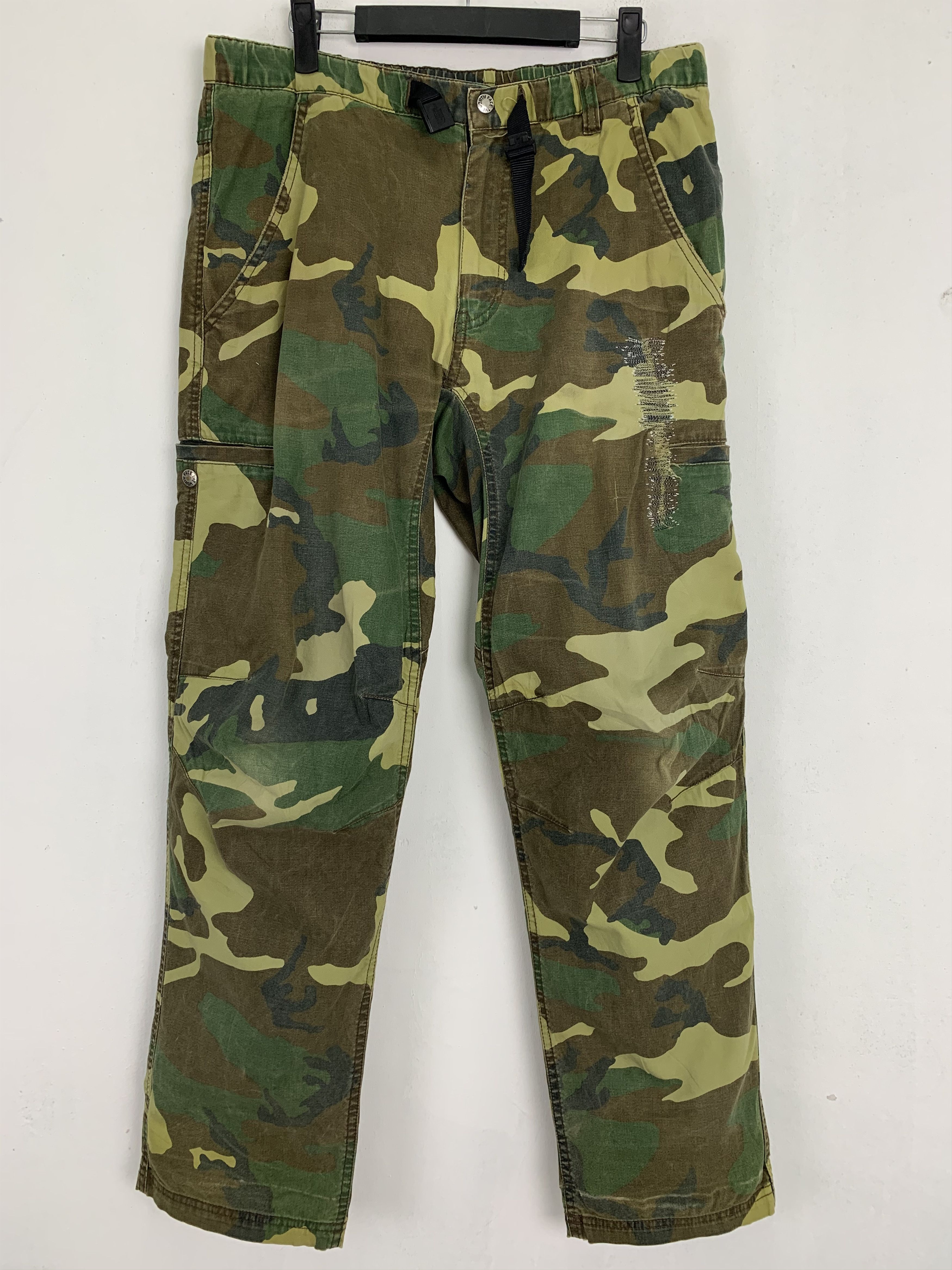 Japanese Brand 💥The North Face💥Cargo Pant Multipocket Army Military Vtg Size US 31 - 1 Thumbnail
