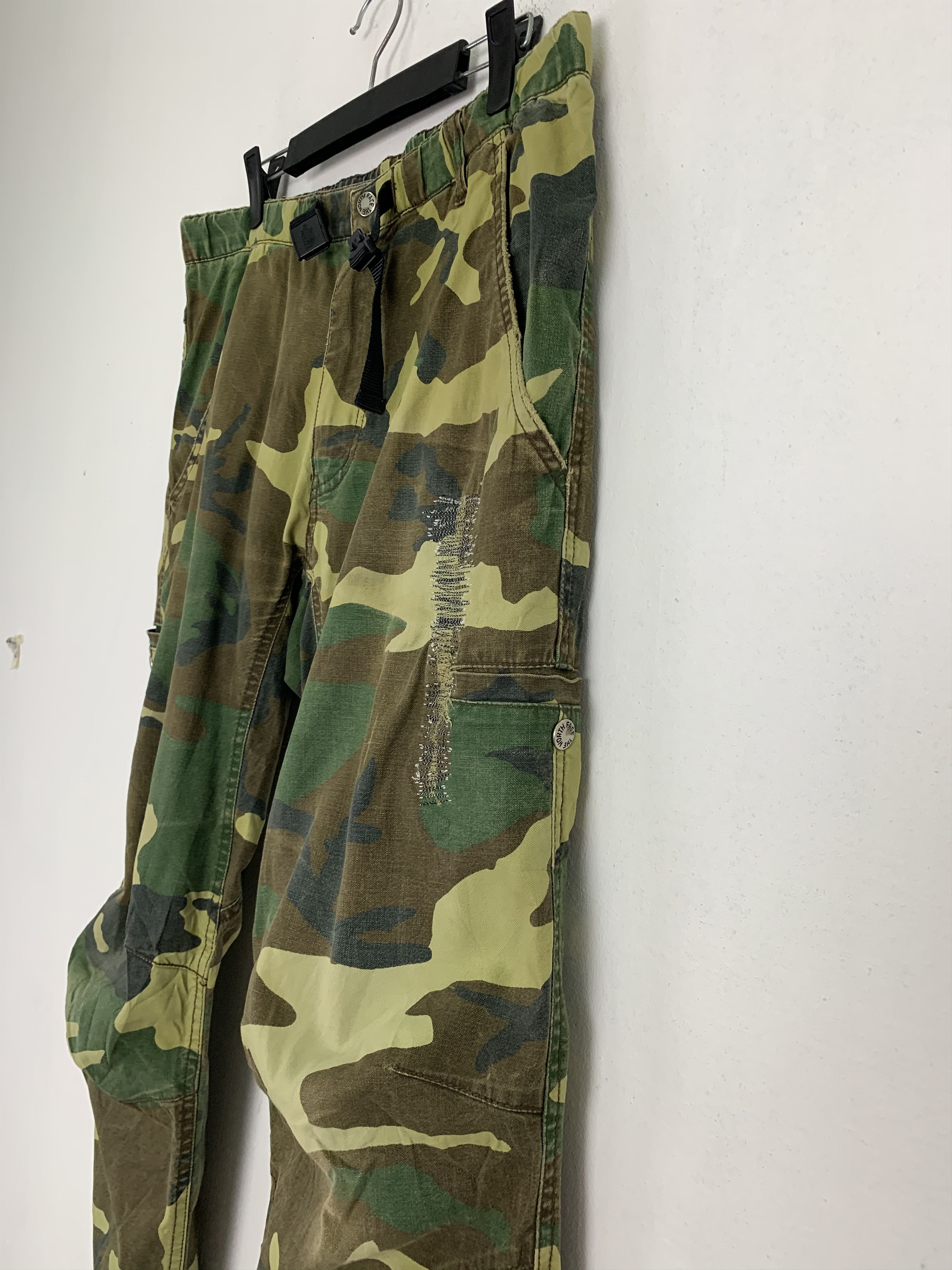 Japanese Brand 💥The North Face💥Cargo Pant Multipocket Army Military Vtg Size US 31 - 6 Thumbnail