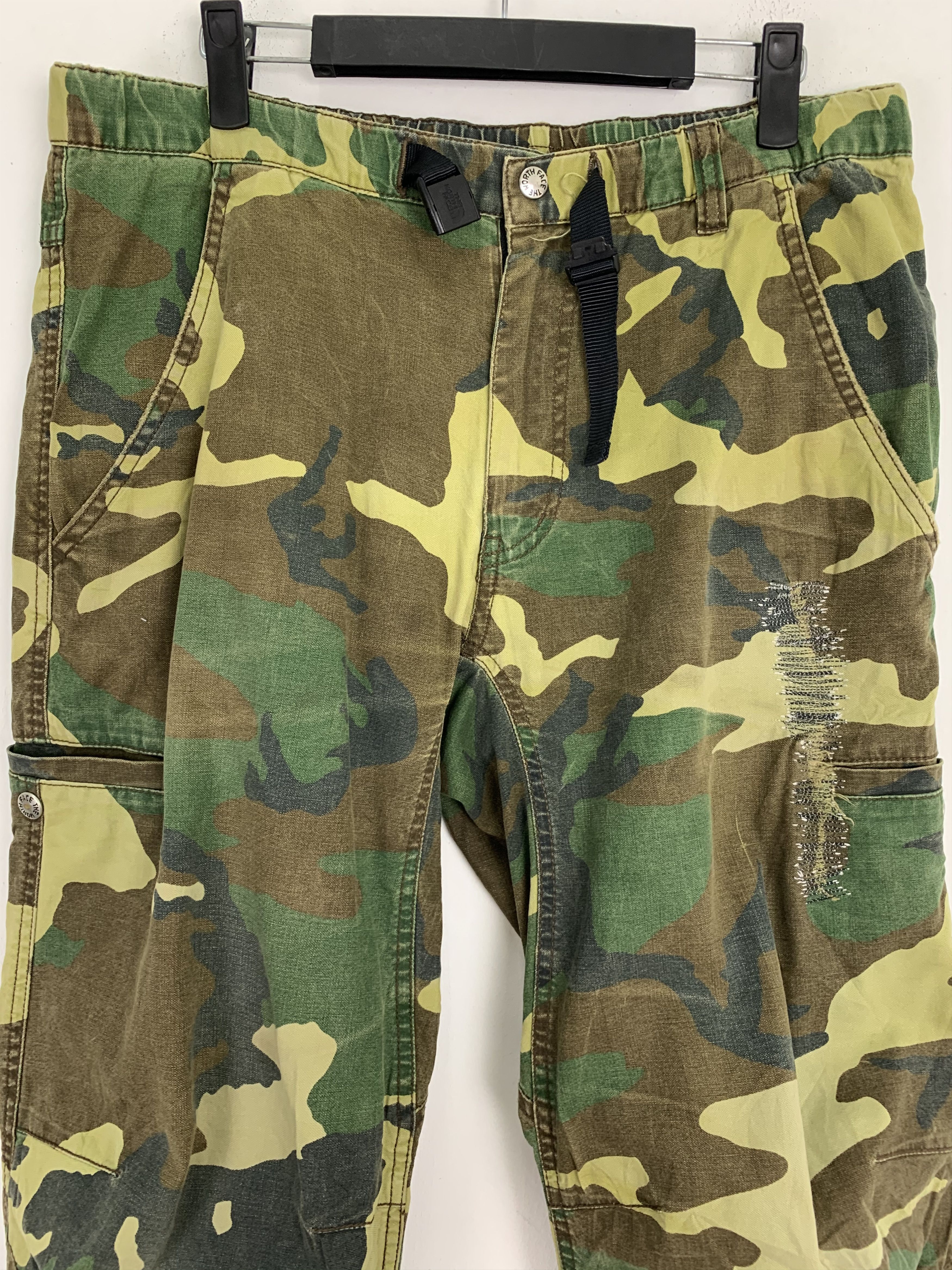 Japanese Brand 💥The North Face💥Cargo Pant Multipocket Army Military Vtg Size US 31 - 9 Thumbnail