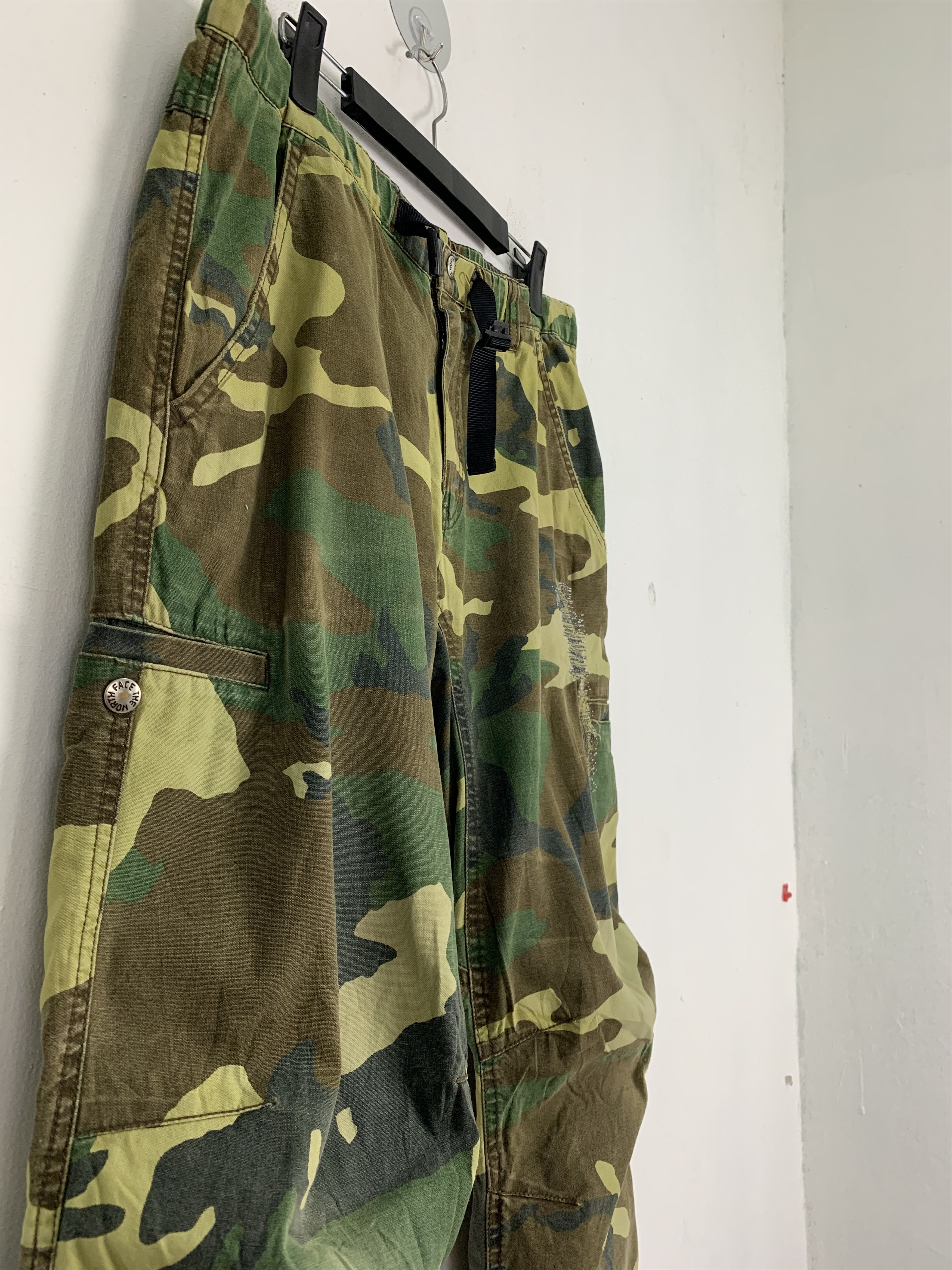 Japanese Brand 💥The North Face💥Cargo Pant Multipocket Army Military Vtg Size US 31 - 4 Thumbnail