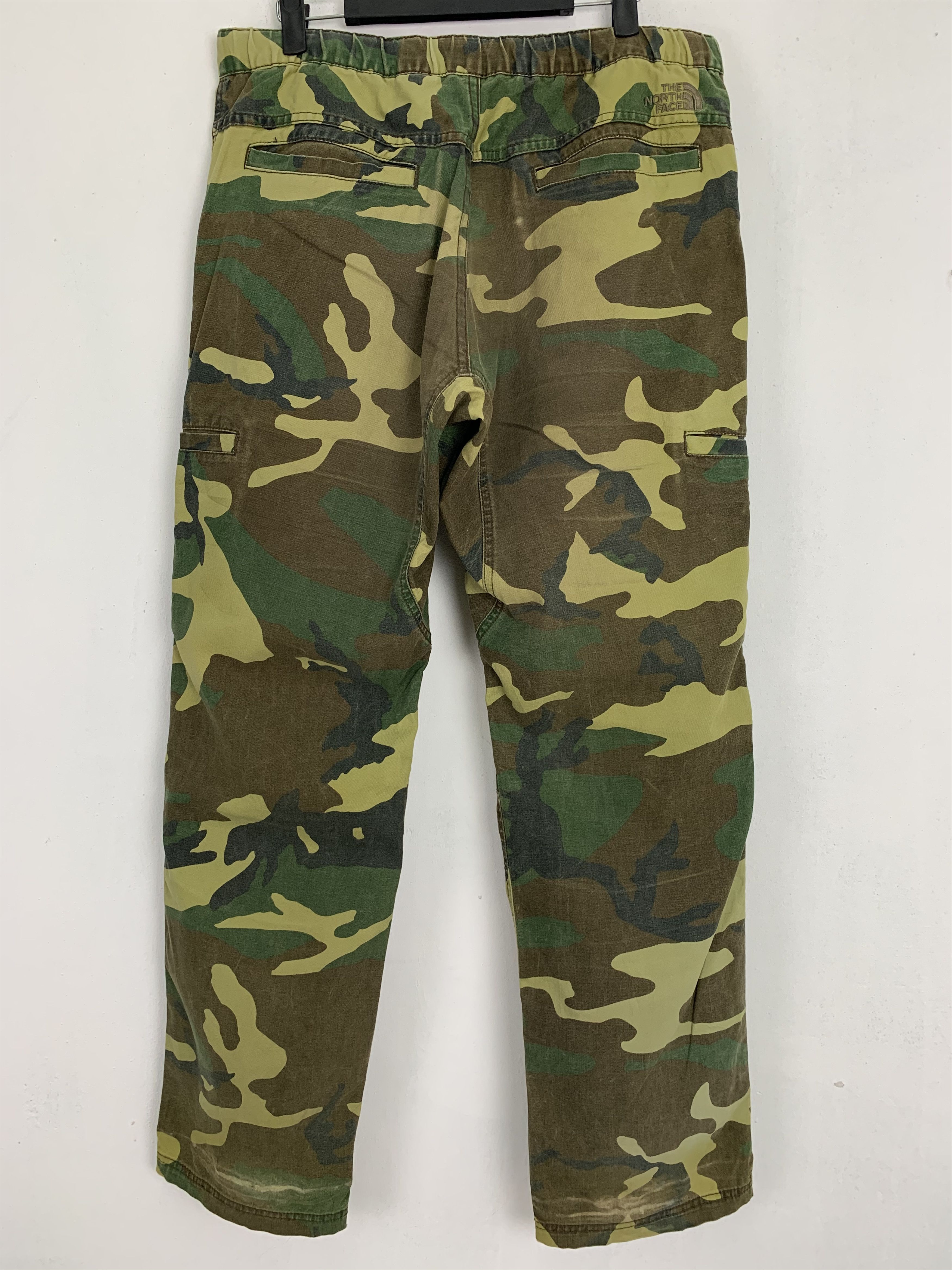 Japanese Brand 💥The North Face💥Cargo Pant Multipocket Army Military Vtg Size US 31 - 13 Thumbnail