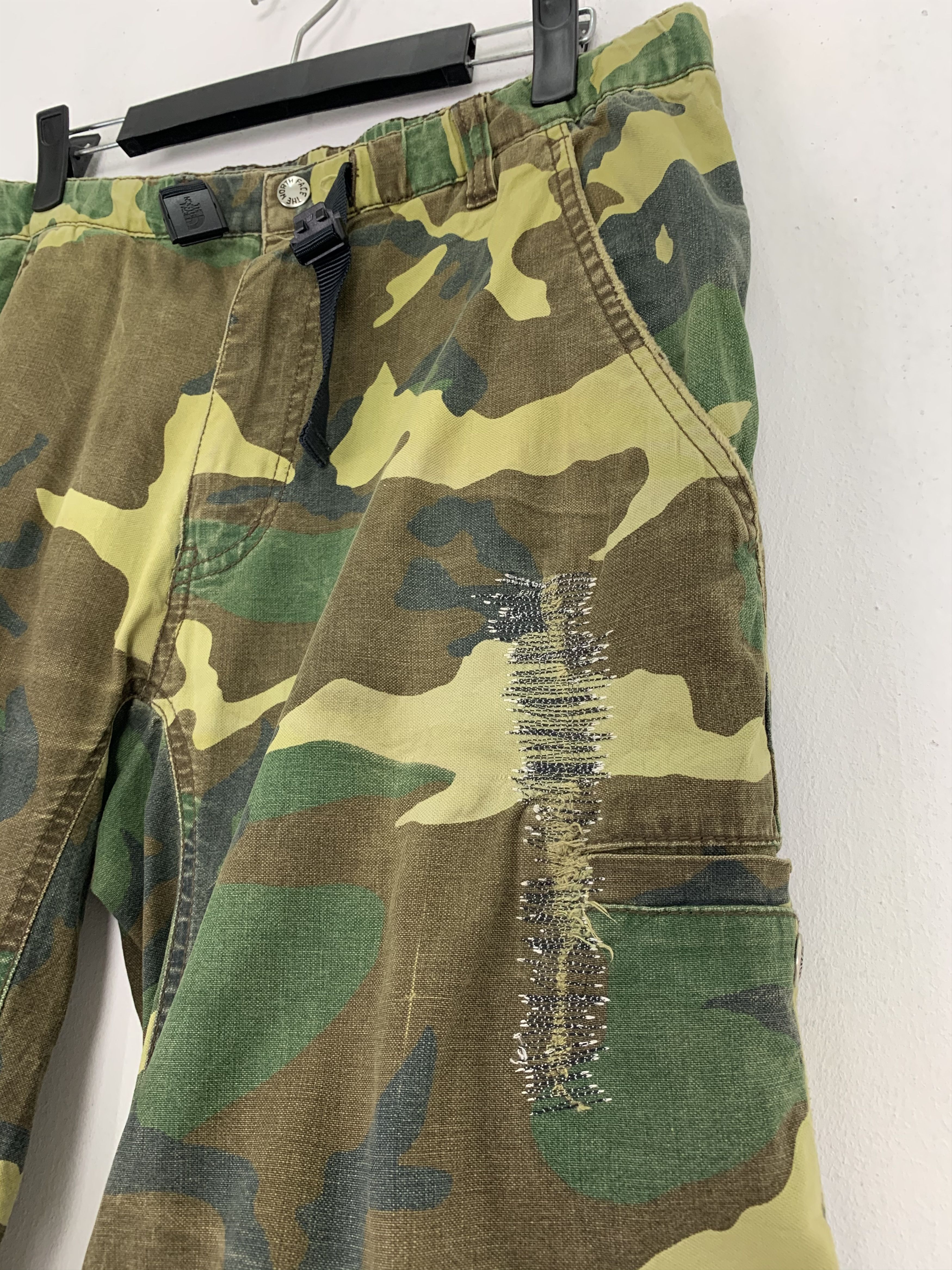 Japanese Brand 💥The North Face💥Cargo Pant Multipocket Army Military Vtg Size US 31 - 8 Thumbnail