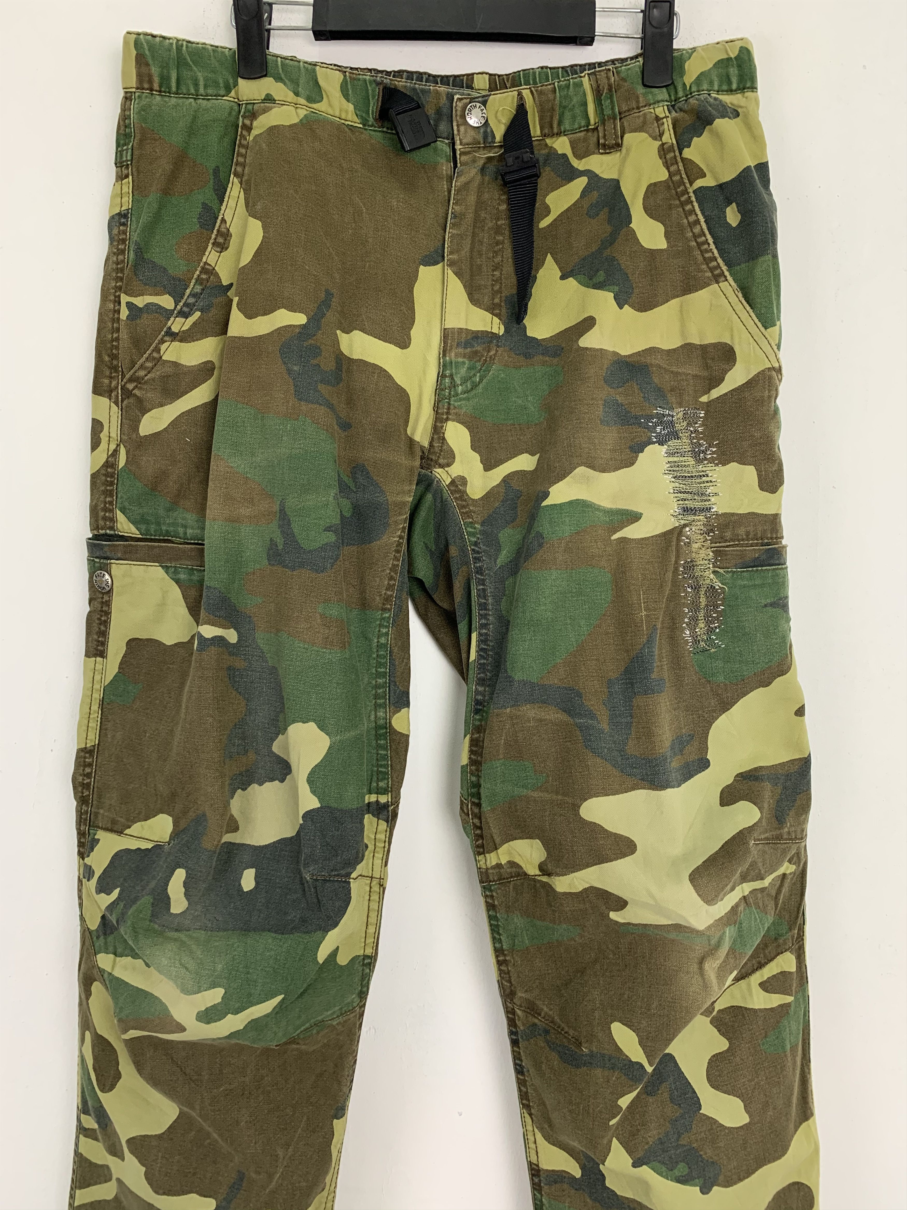 Japanese Brand 💥The North Face💥Cargo Pant Multipocket Army Military Vtg Size US 31 - 2 Thumbnail