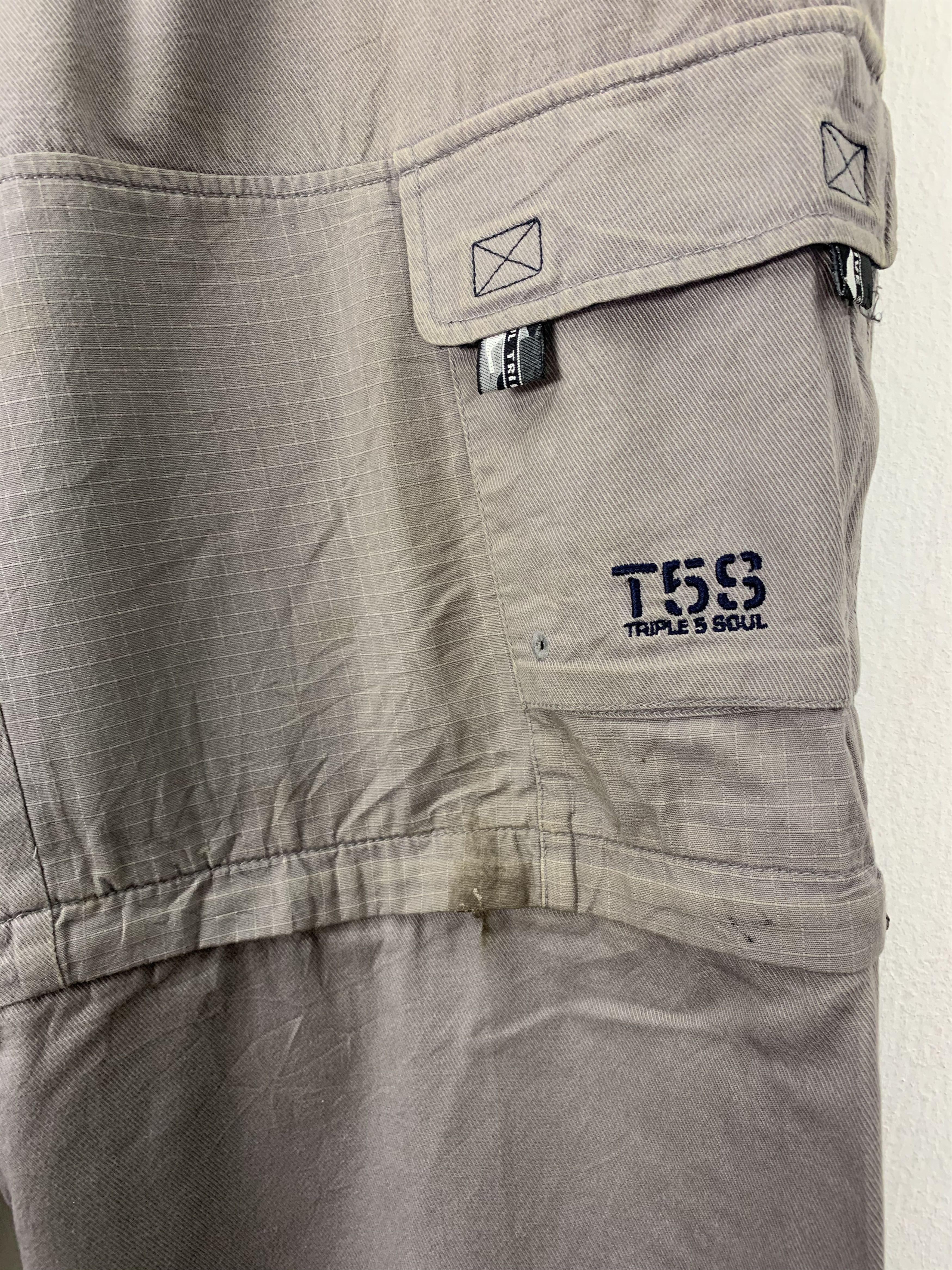 Triple 5 Soul Cargo Triple Five Soul Multipocket Utility Pants #125 Size US 34 / EU 50 - 9 Thumbnail
