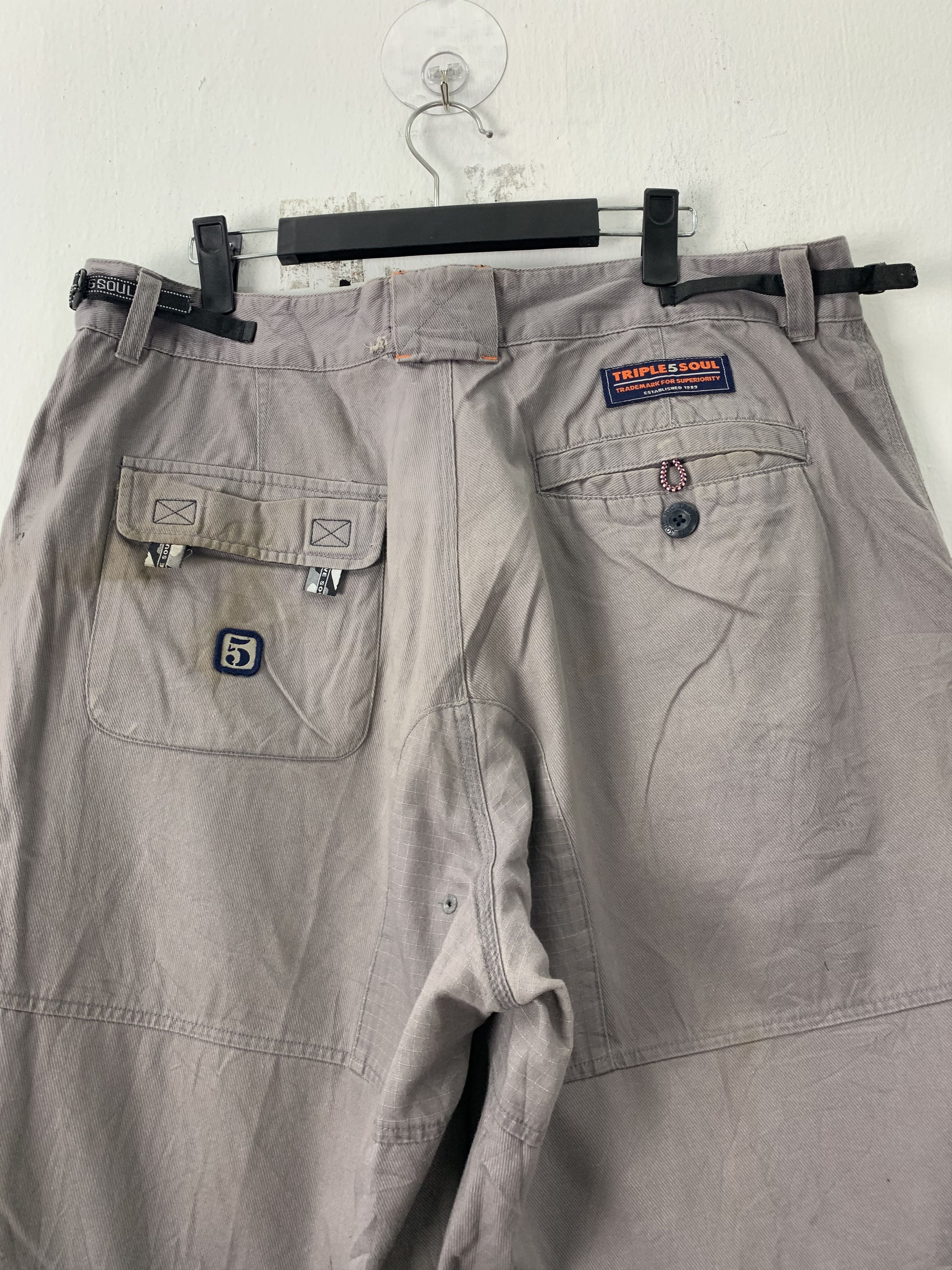 Triple 5 Soul Cargo Triple Five Soul Multipocket Utility Pants #125 Size US 34 / EU 50 - 11 Thumbnail