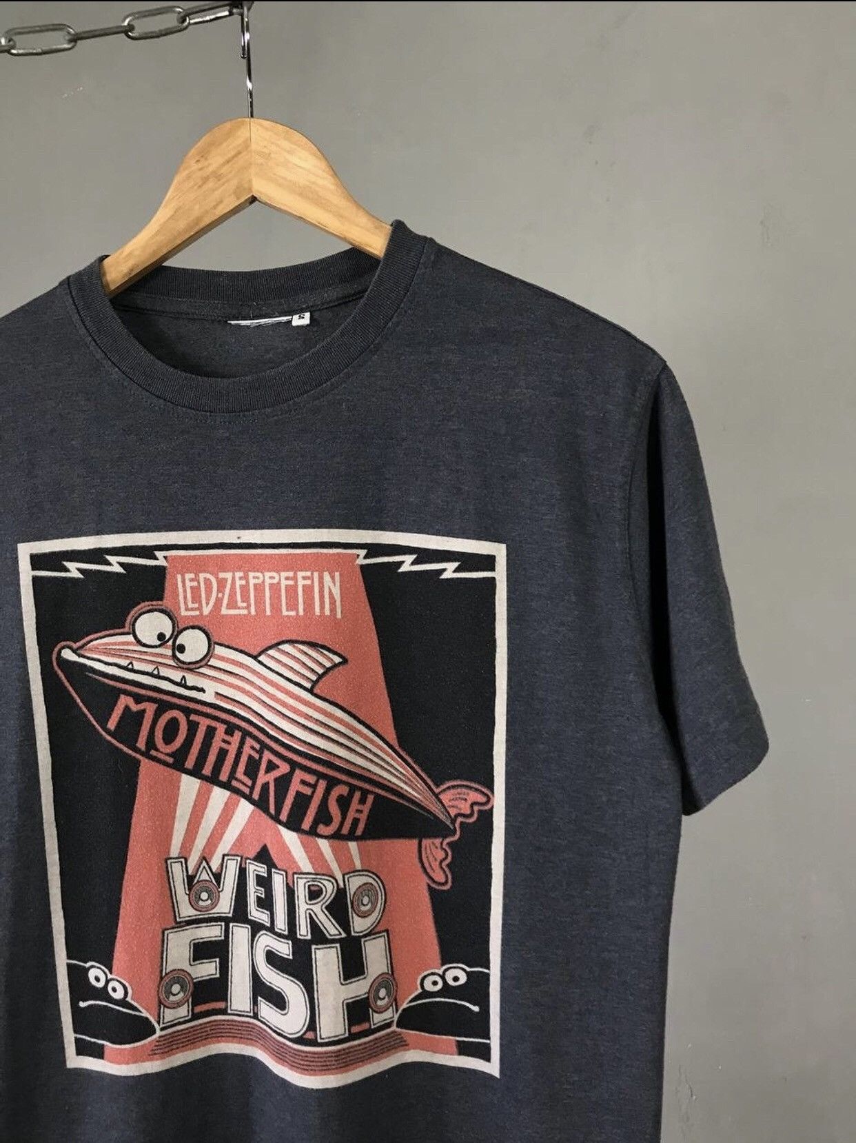 Band Tees × Led Zeppelin Led Zeppelin Humor Rock Band Tee Size US S / EU 44-46 / 1 - 2 Thumbnail
