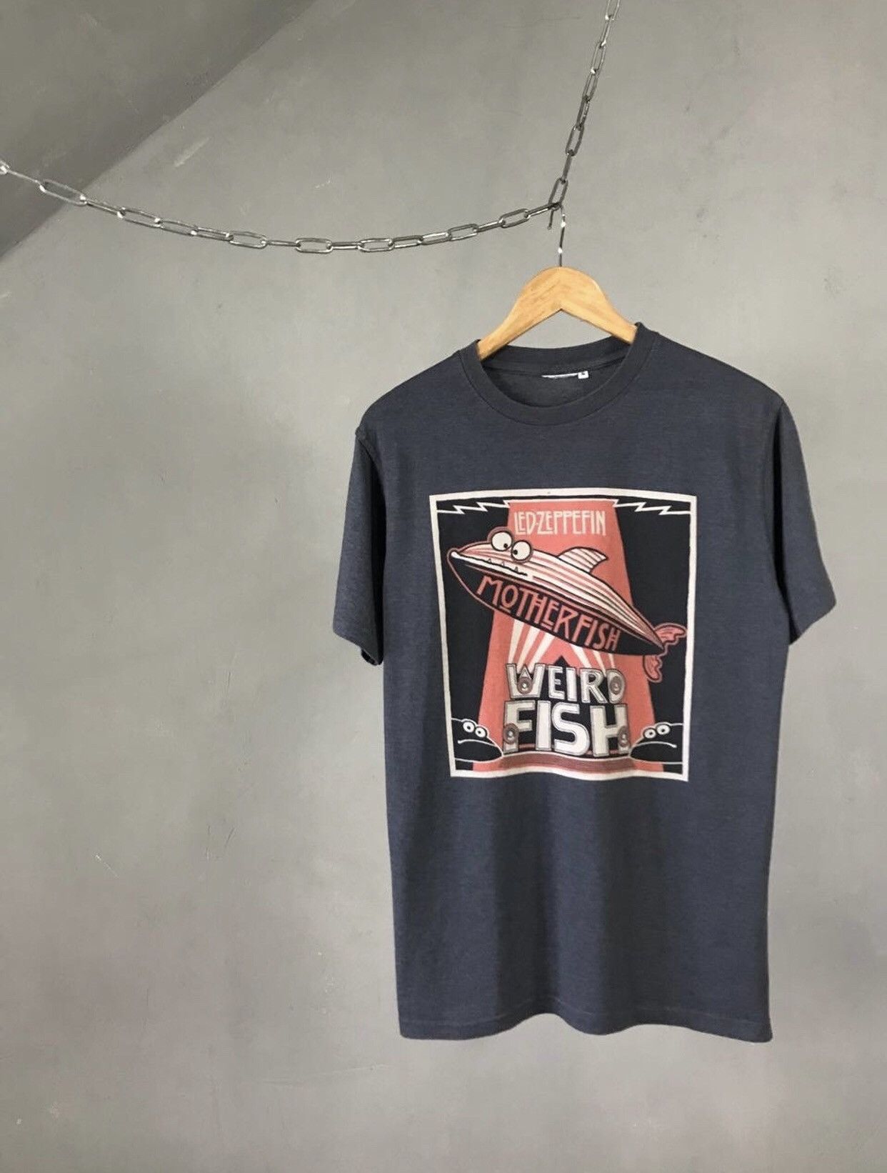 Band Tees × Led Zeppelin Led Zeppelin Humor Rock Band Tee Size US S / EU 44-46 / 1 - 1 Thumbnail