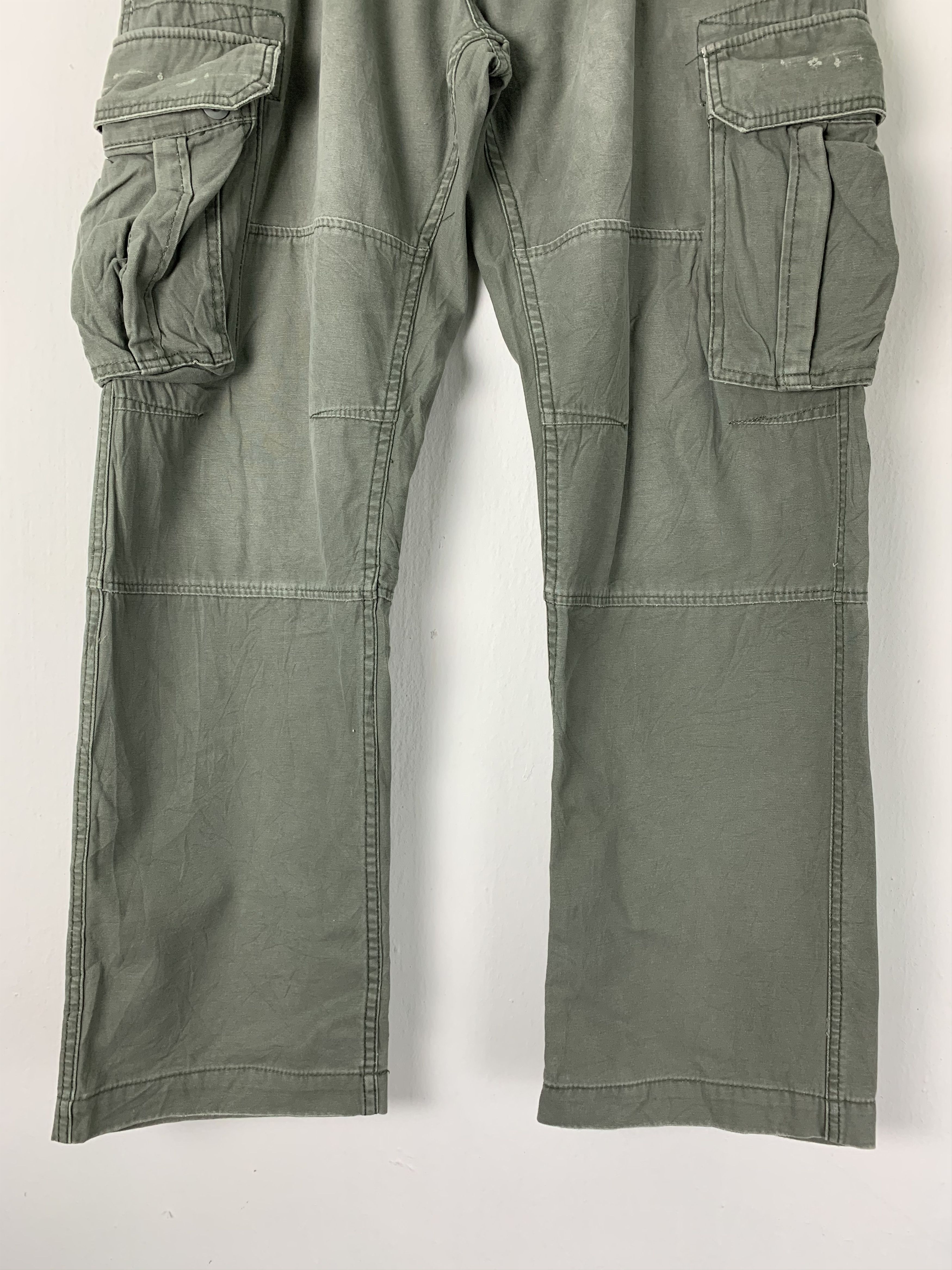 Japanese Brand Japan tactical cargo TWENTY WORK multipocket utility pants Size US 36 / EU 52 - 5 Thumbnail
