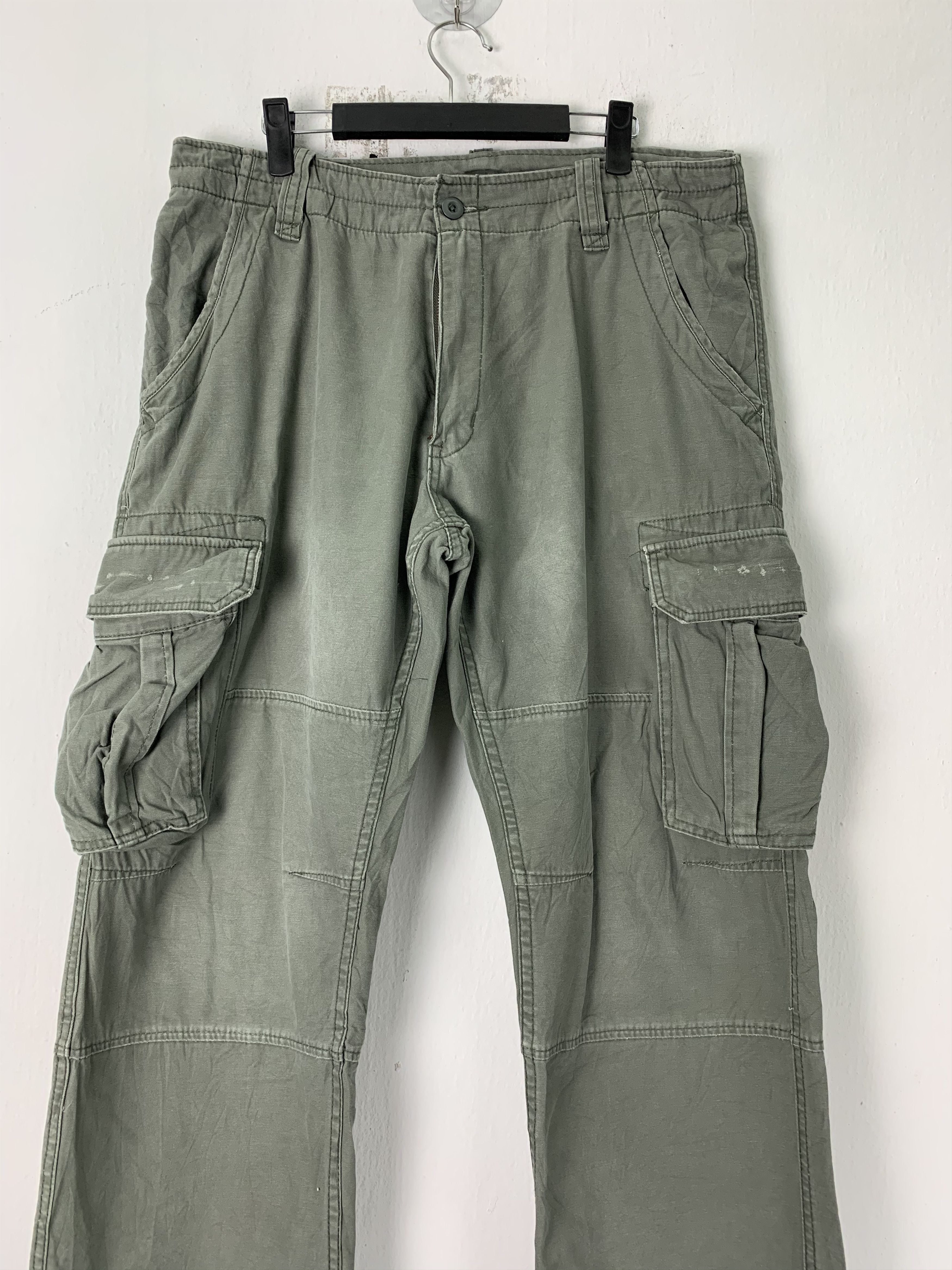 Japanese Brand Japan tactical cargo TWENTY WORK multipocket utility pants Size US 36 / EU 52 - 2 Thumbnail