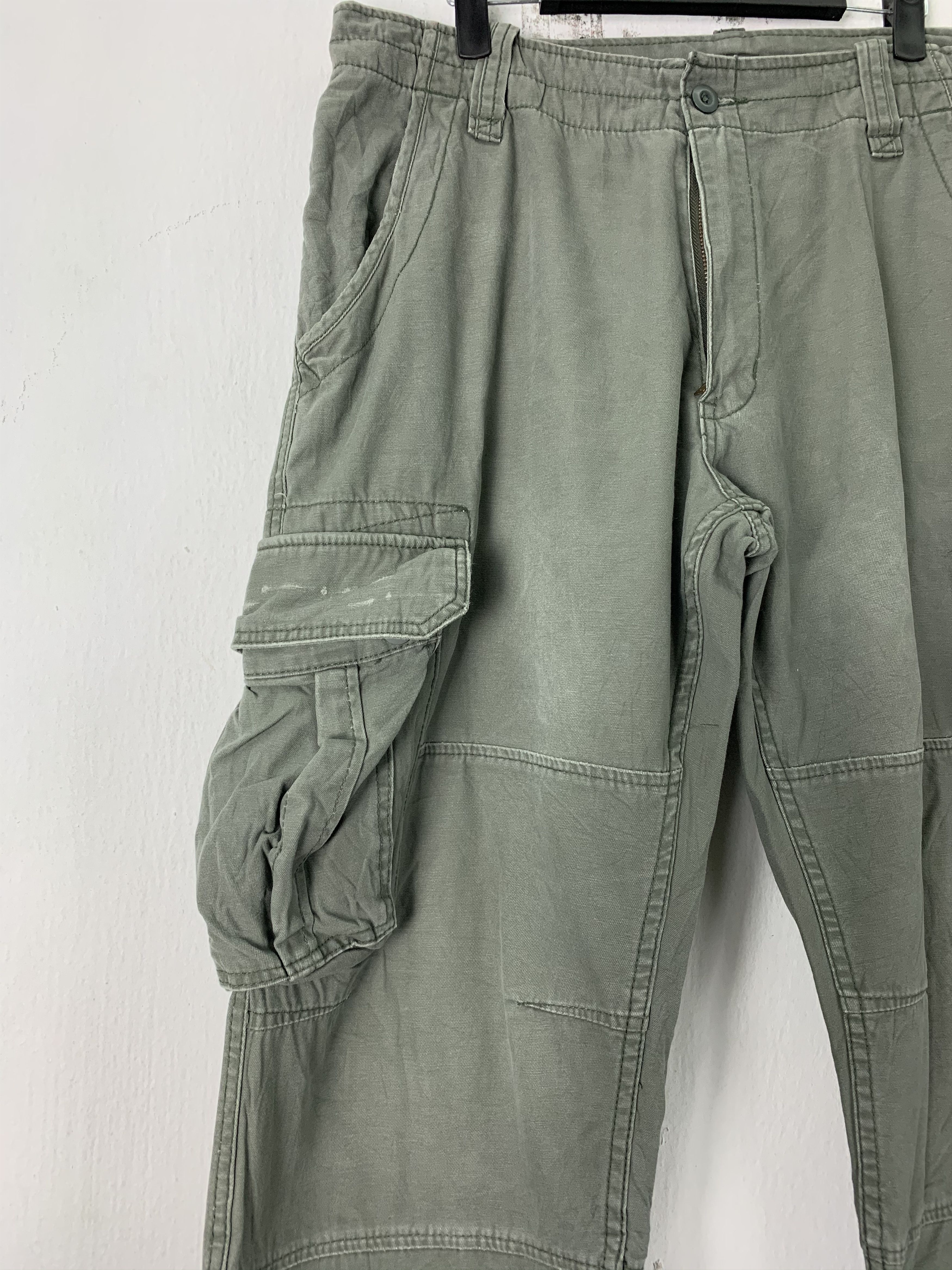 Japanese Brand Japan tactical cargo TWENTY WORK multipocket utility pants Size US 36 / EU 52 - 3 Thumbnail