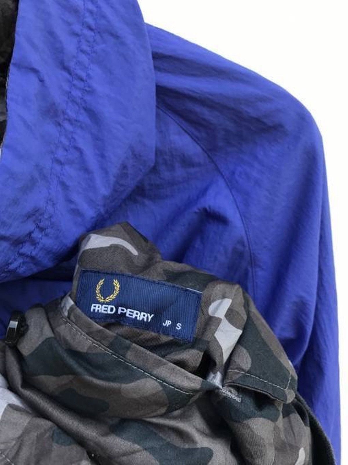 Fred Perry Fred Perry Riversible Camo Hoodie Sweater Japan Streetwear Size US S / EU 44-46 / 1 - 5 Thumbnail