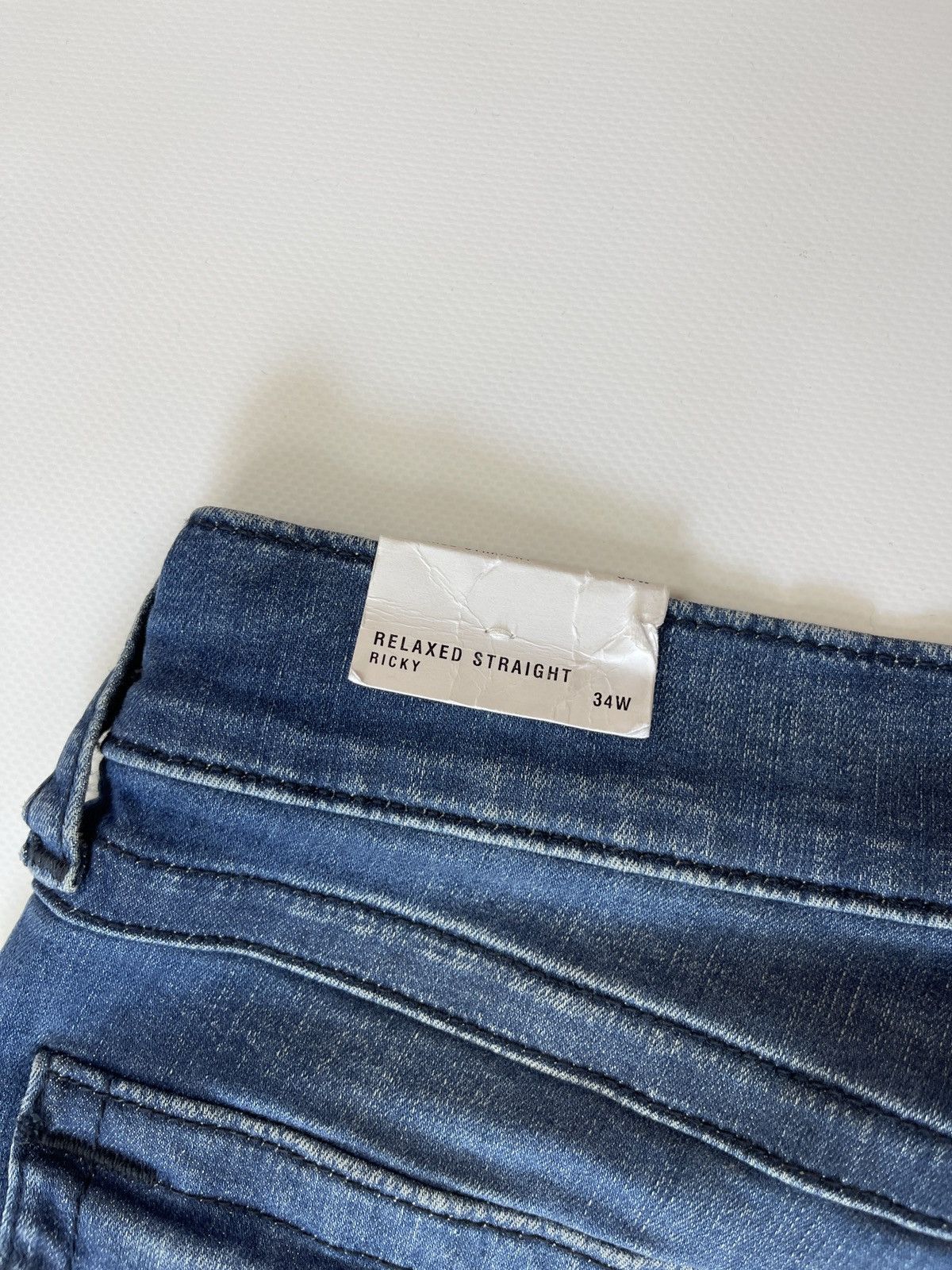 True Religion True Religion relaxed straight Ricky flap sn denim jeans Size US 34 / EU 50 - 11 Thumbnail