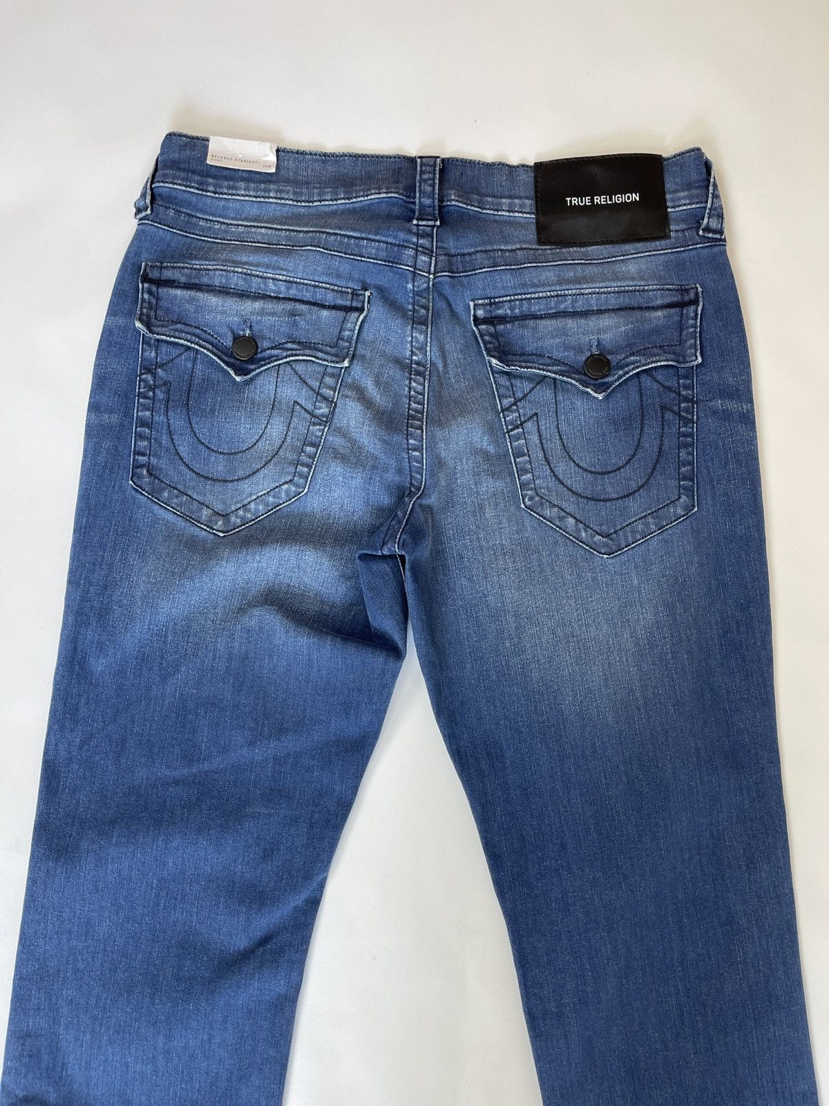 True Religion True Religion relaxed straight Ricky flap sn denim jeans Size US 34 / EU 50 - 8 Thumbnail
