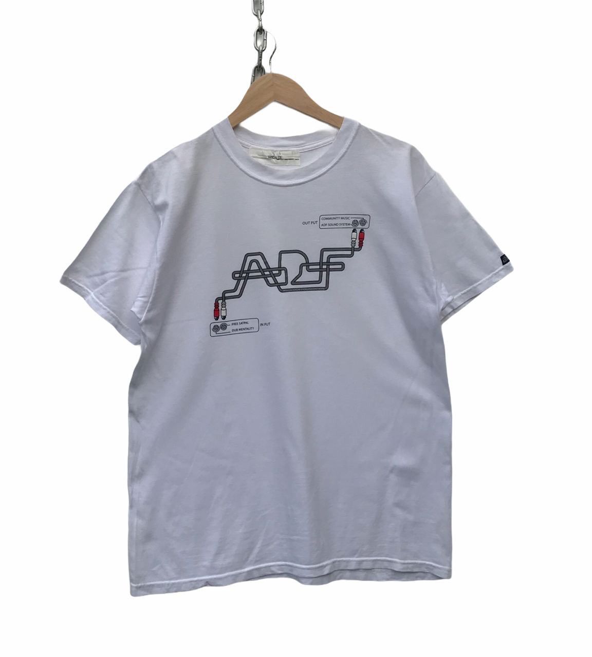 image of Vandalize Japan Streetwear Tee in White, Men's (Size Large)