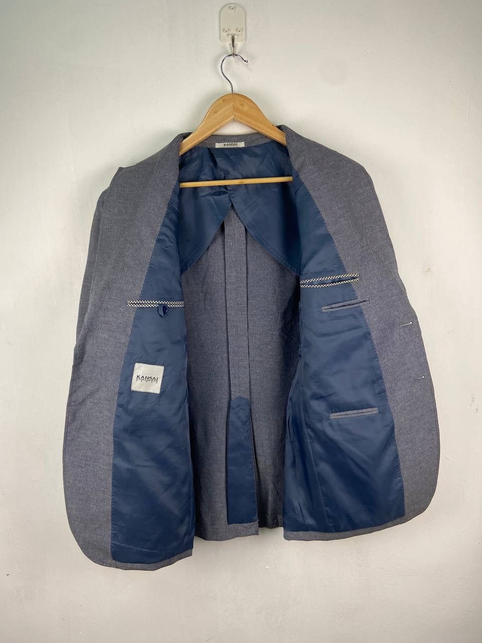Kansai Yamamoto Vintage Kansai Yamamoto Blazer Jacket Size US L / EU 52-54 / 3 - 2 Thumbnail
