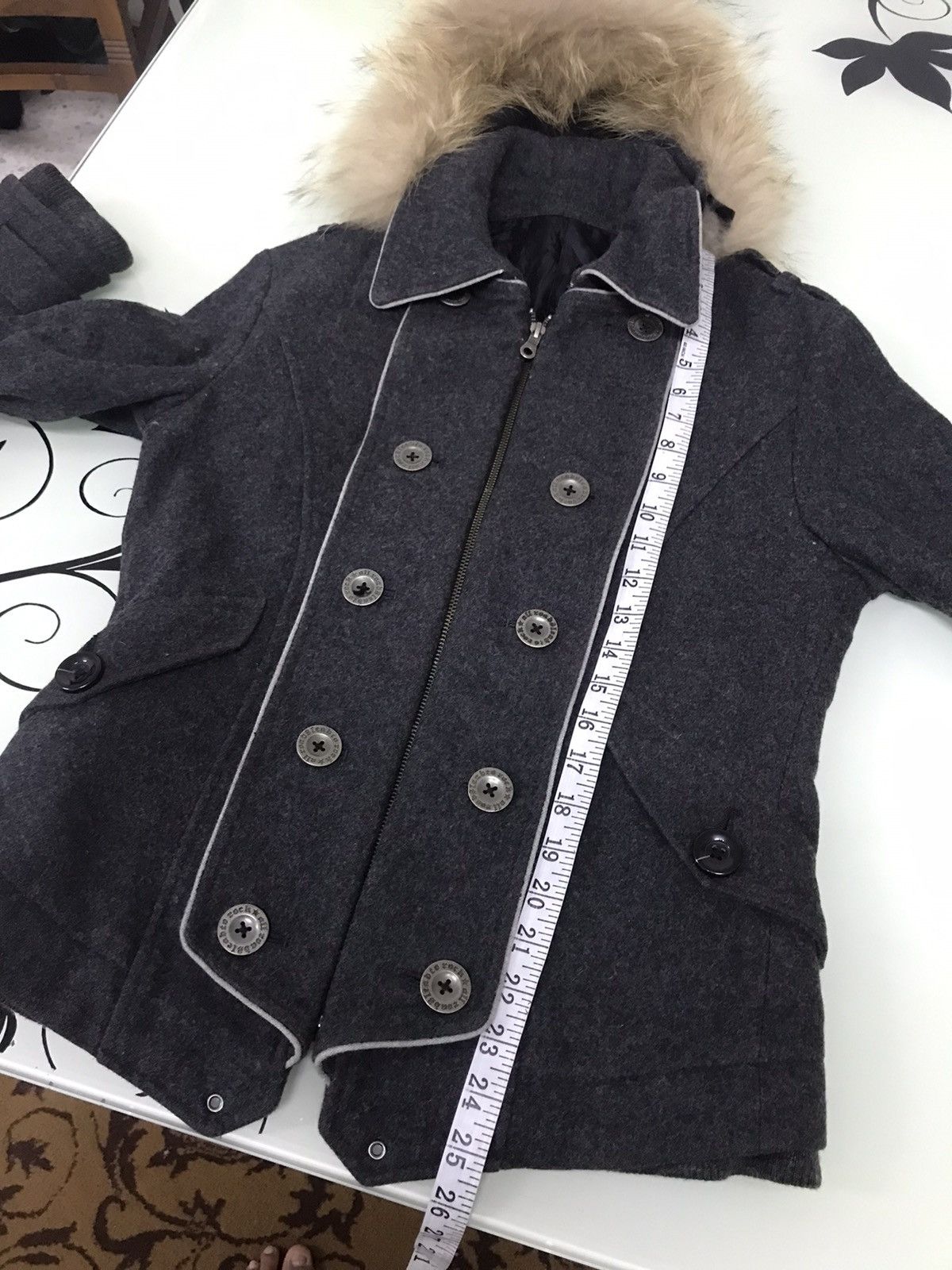 Japanese Brand PPFM Seditionaries Rock/Punk Wool Jackets Size S / US 4 / IT 40 - 24 Thumbnail