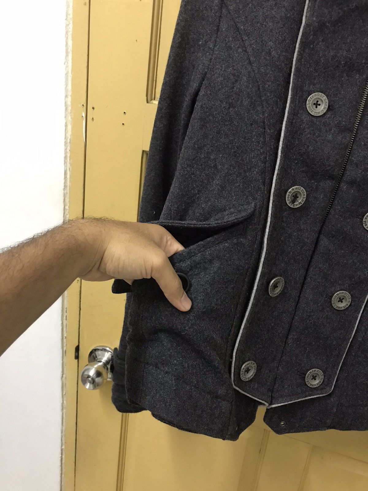 Japanese Brand PPFM Seditionaries Rock/Punk Wool Jackets Size S / US 4 / IT 40 - 13 Thumbnail