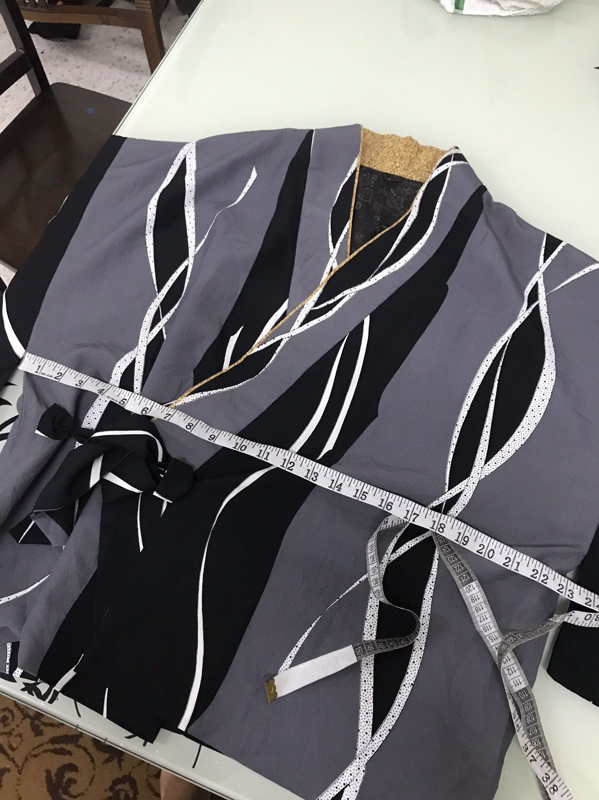 Japanese Brand Nice❗️Unknown Striped Kimono Made in Japan Size US M / EU 48-50 / 2 - 22 Thumbnail