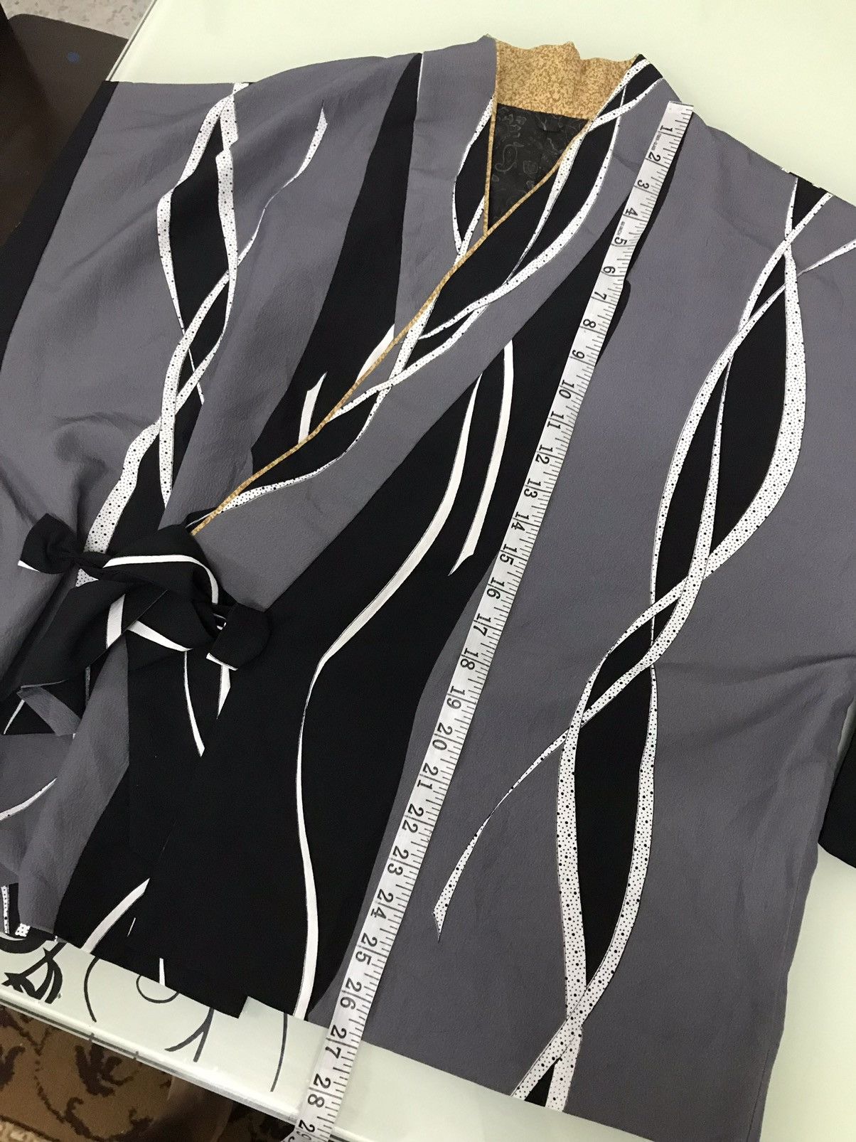 Japanese Brand Nice❗️Unknown Striped Kimono Made in Japan Size US M / EU 48-50 / 2 - 24 Thumbnail