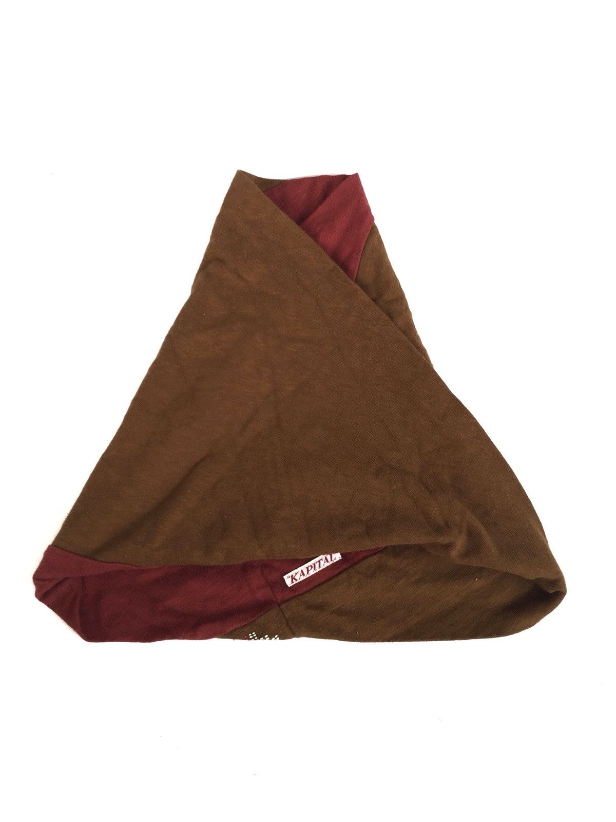 Kapital GRAIL🔥Kapital Triangle Two Tones Warm Twist Snood Size ONE SIZE - 1 Thumbnail