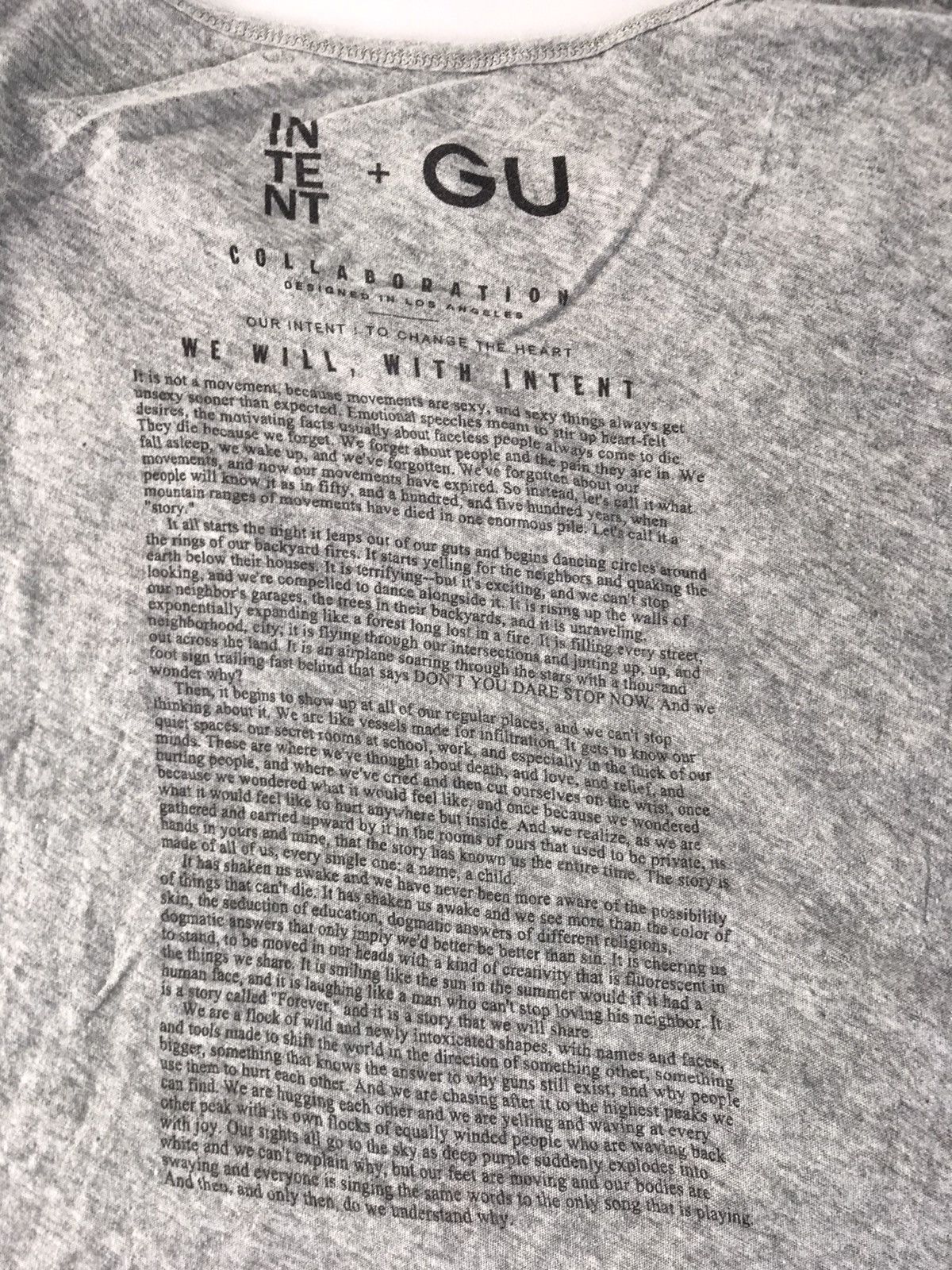 Japanese Brand Vintage Japanese Brand We Will Stand Tall Intent Printed Tee Size XS / US 0-2 / IT 36-38 - 4 Thumbnail