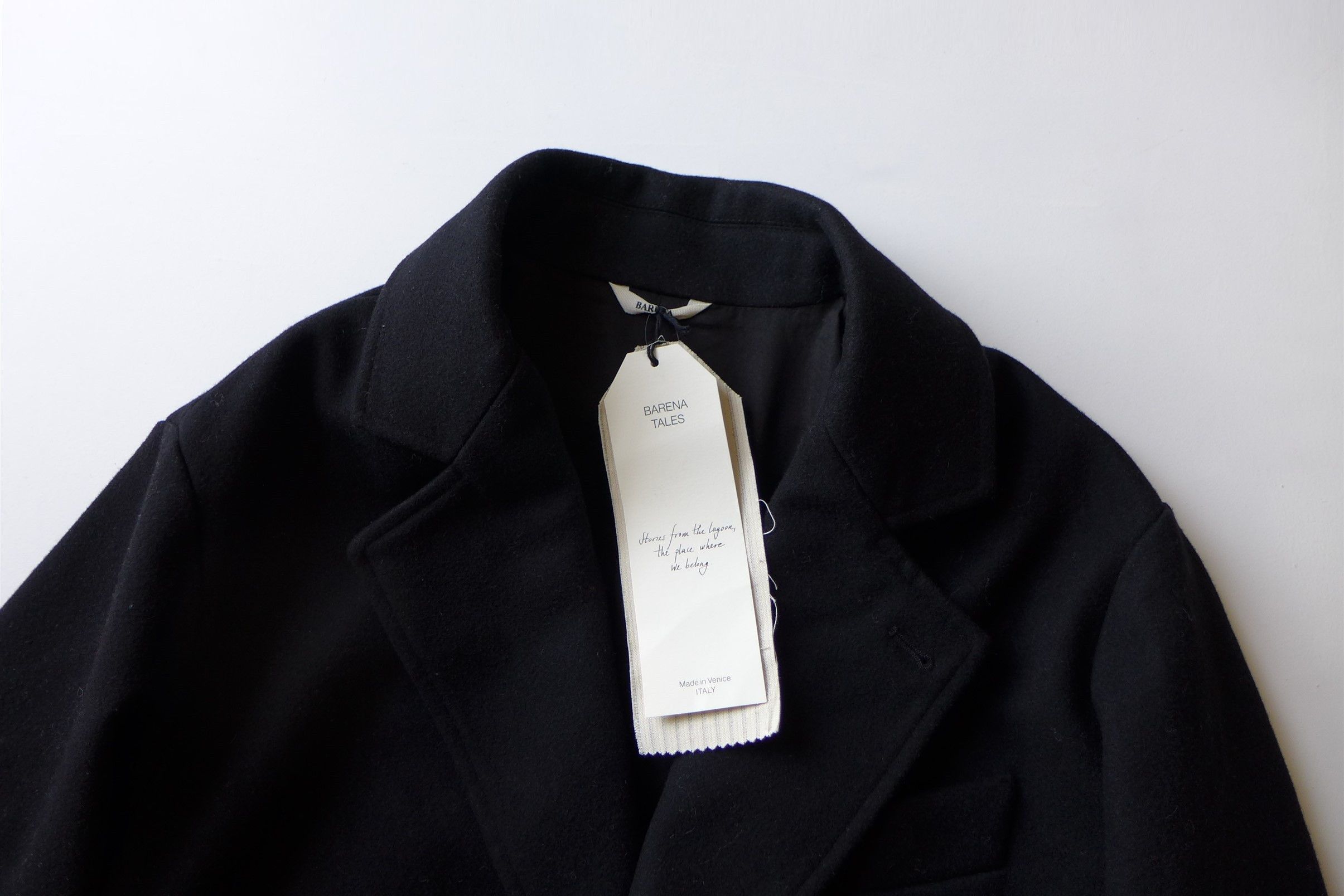 Barena Barena Ganga Coat - Black Wool Size US M / EU 48-50 / 2 - 12 Thumbnail