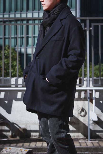 Barena Barena Ganga Coat - Black Wool Size US M / EU 48-50 / 2 - 2 Thumbnail